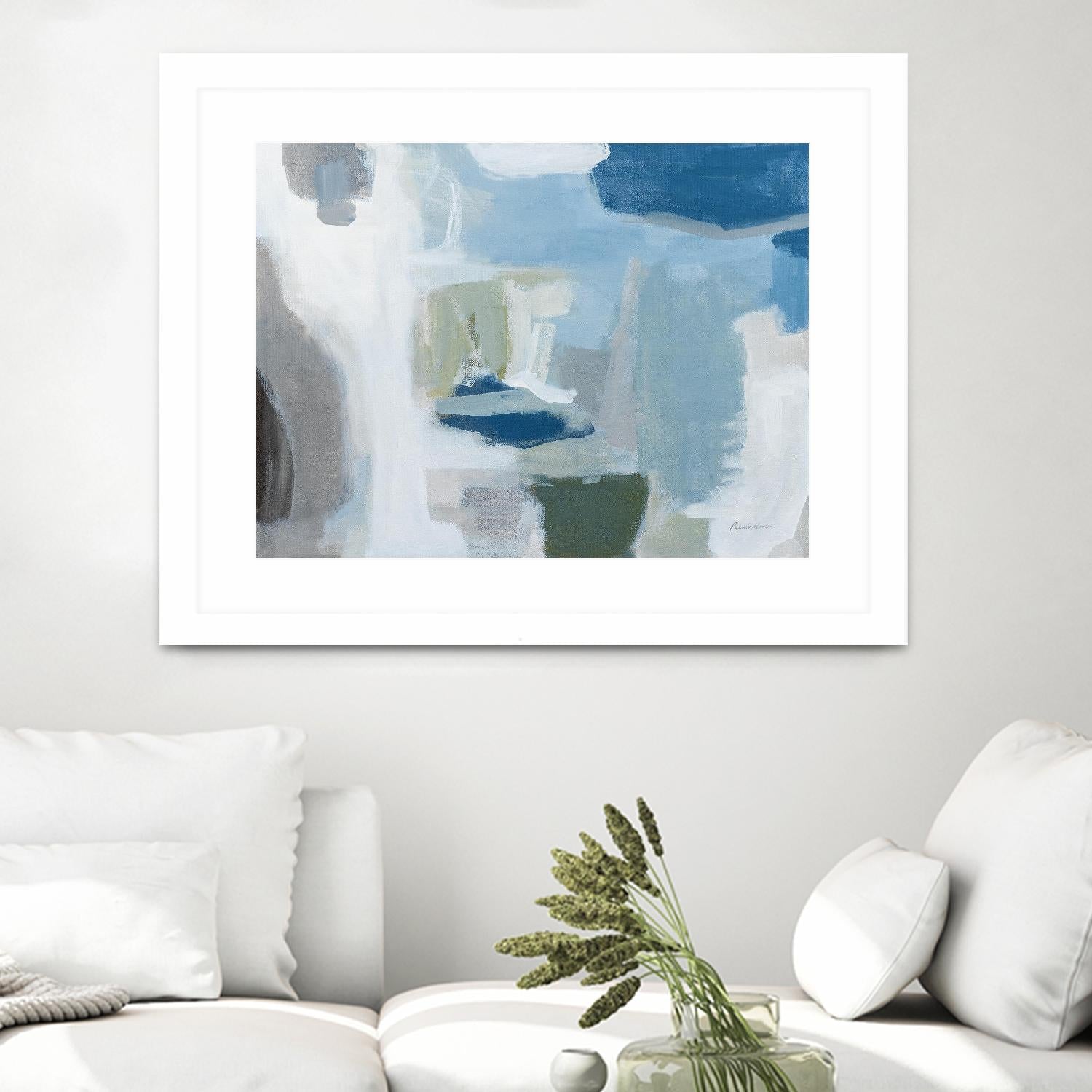 On the Cape by Pamela Munger on GIANT ART - green abstract mint