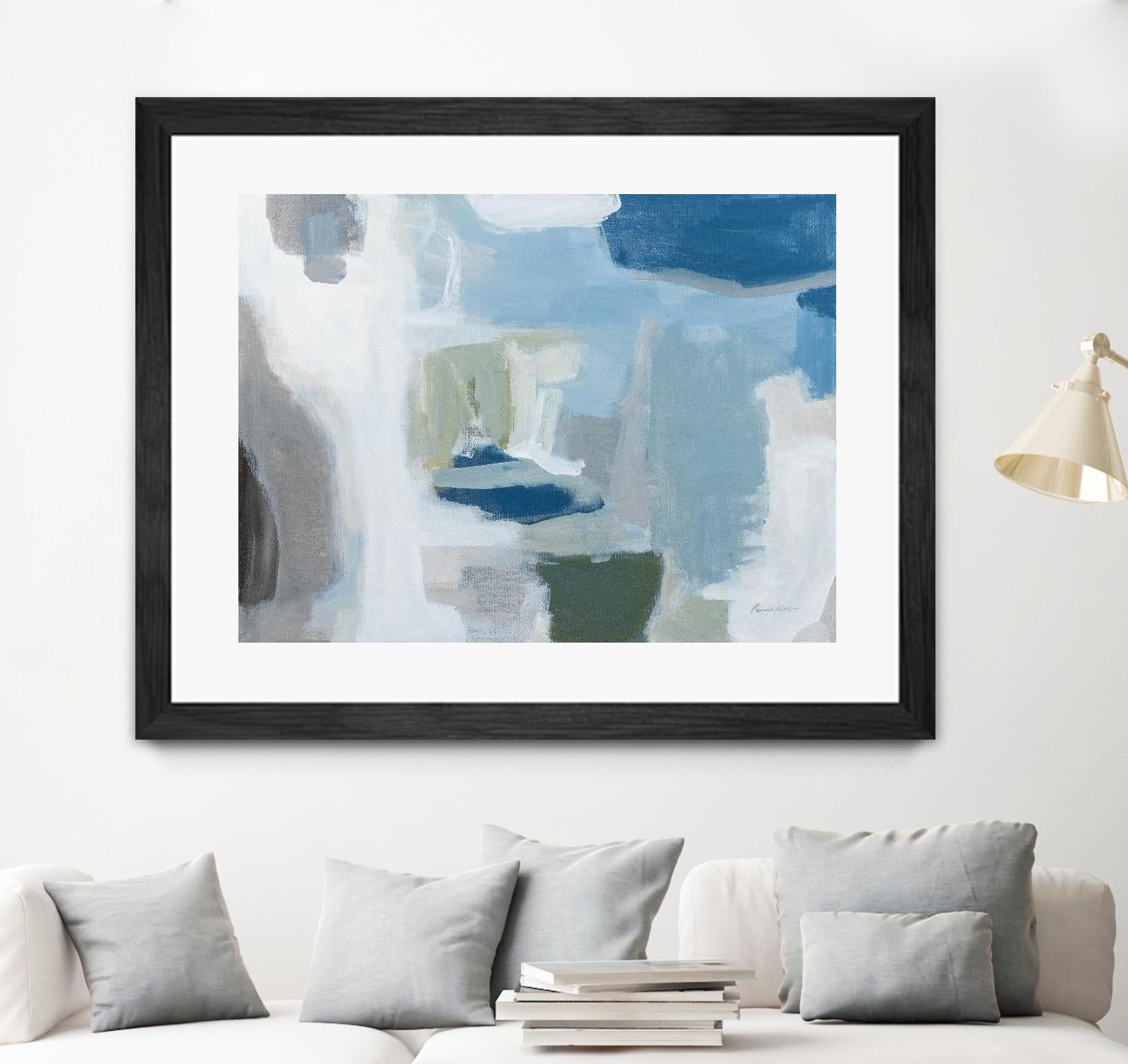 On the Cape by Pamela Munger on GIANT ART - green abstract mint