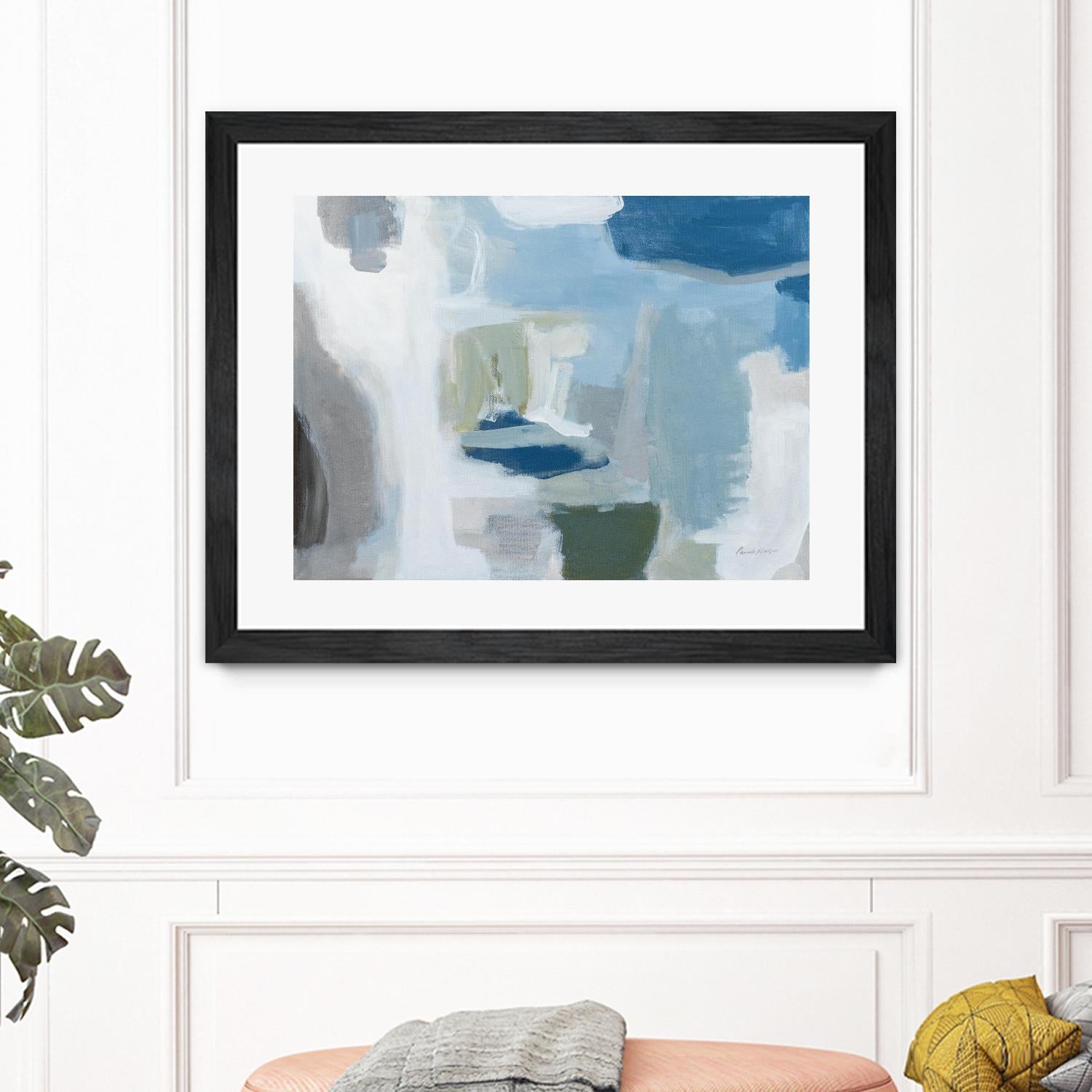 On the Cape by Pamela Munger on GIANT ART - green abstract mint