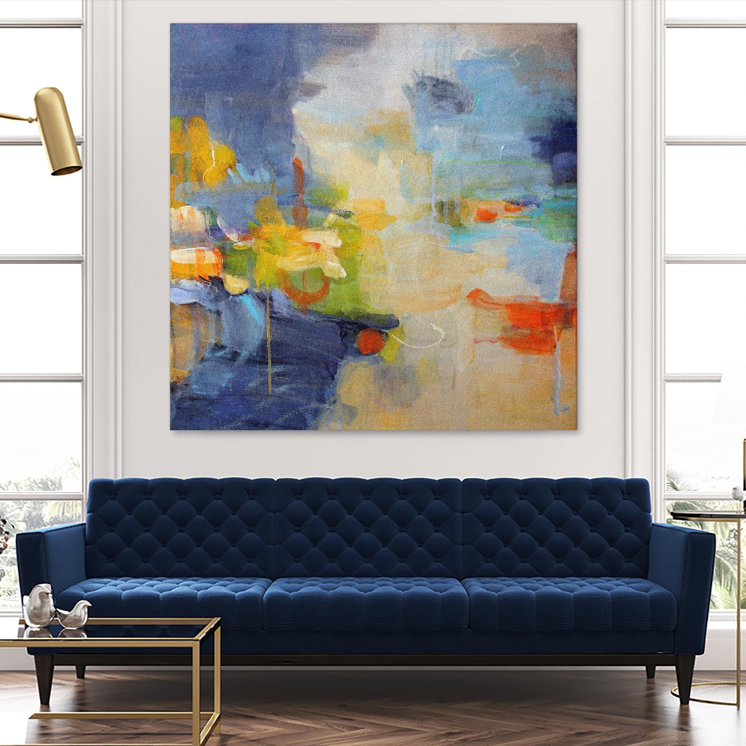 Restless Mind by Lina Alattar on GIANT ART - multicolor abstracts; contemporary