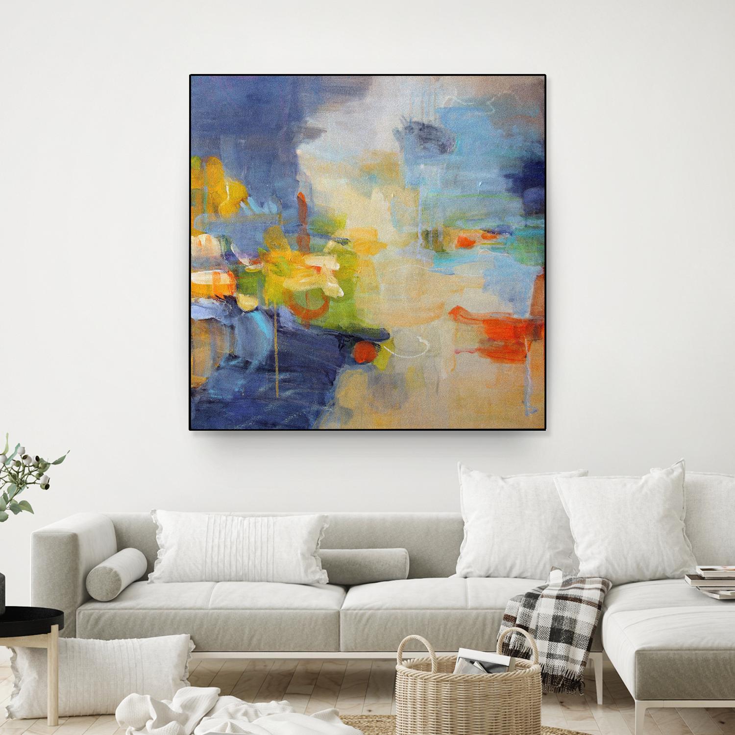Restless Mind by Lina Alattar on GIANT ART - multicolor abstracts; contemporary