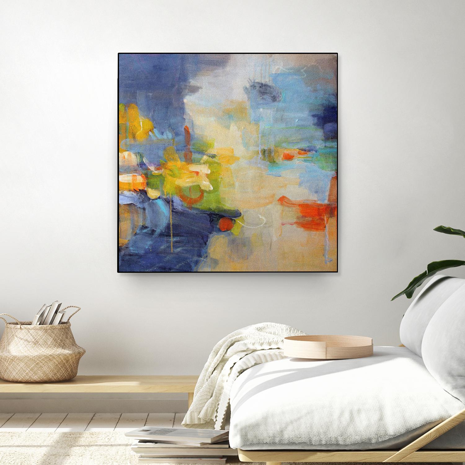 Restless Mind by Lina Alattar on GIANT ART - multicolor abstracts; contemporary