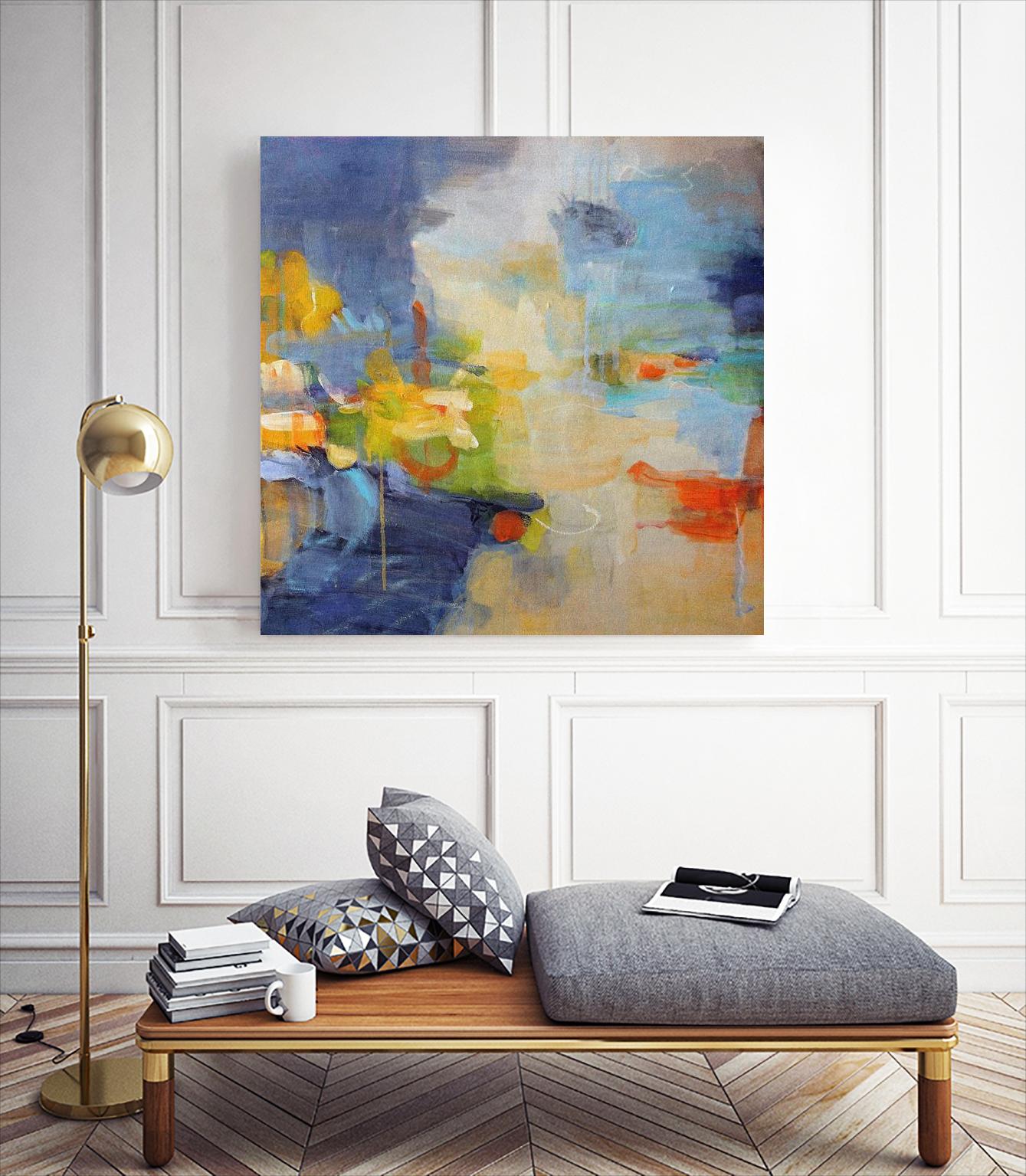 Restless Mind by Lina Alattar on GIANT ART - multicolor abstracts; contemporary