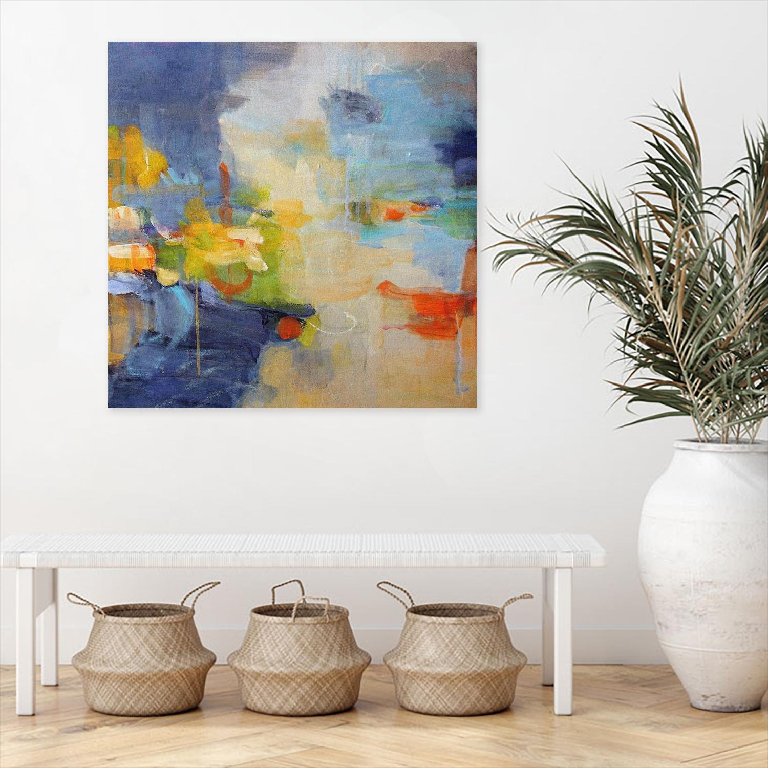 Restless Mind by Lina Alattar on GIANT ART - multicolor abstracts; contemporary