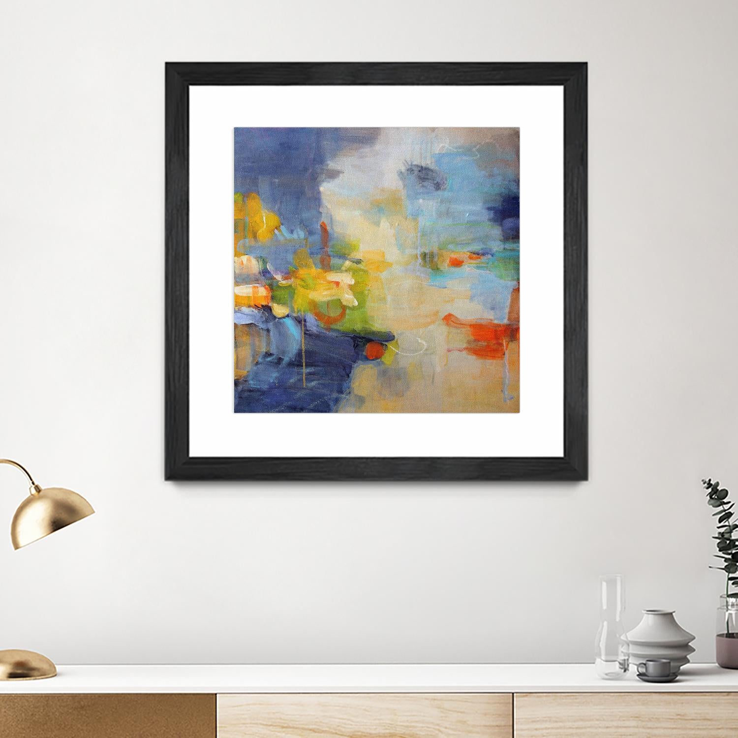 Restless Mind by Lina Alattar on GIANT ART - multicolor abstracts; contemporary