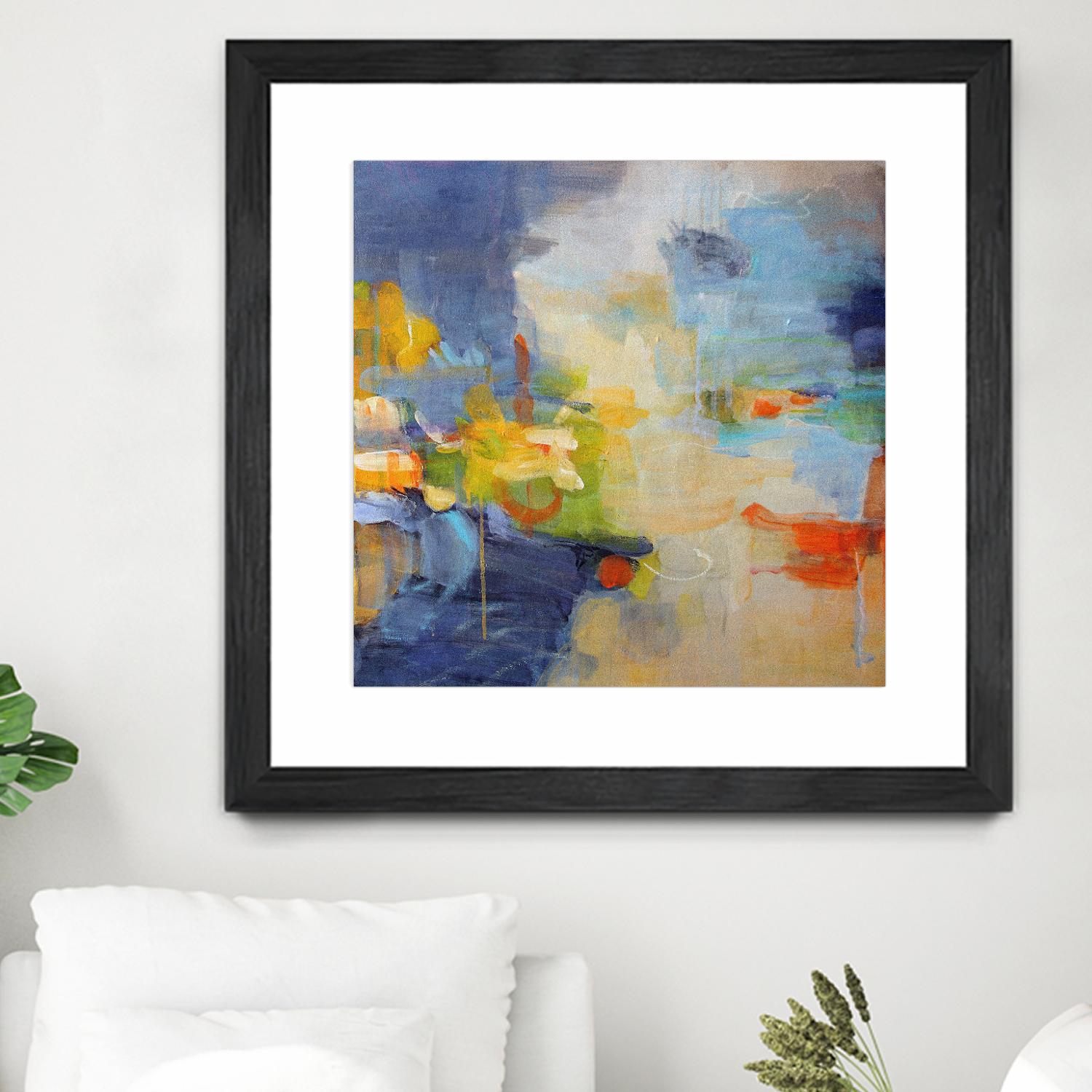 Restless Mind by Lina Alattar on GIANT ART - multicolor abstracts; contemporary