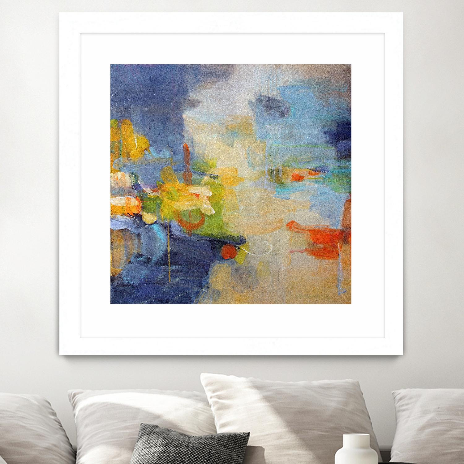 Restless Mind by Lina Alattar on GIANT ART - multicolor abstracts; contemporary