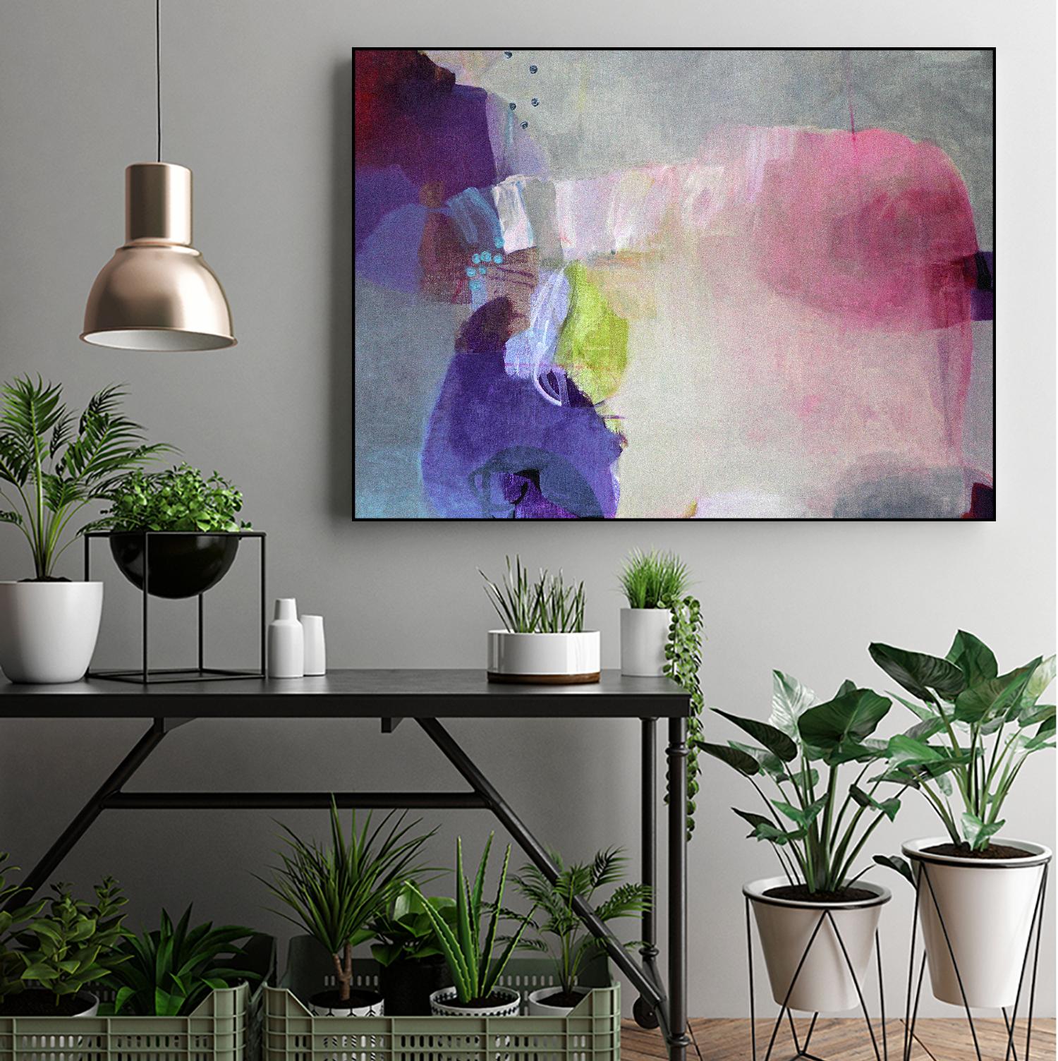 Echoes of Desire II by Lina Alattar on GIANT ART - multi abstracts, contemporary