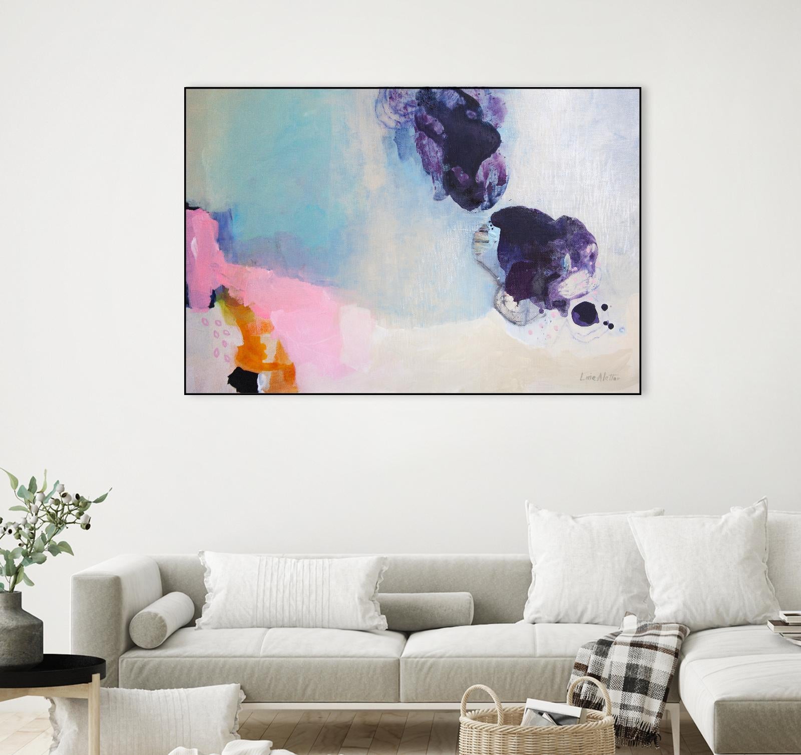 A Pair of Things by Lina Alattar on GIANT ART - multicolor abstracts; contemporary