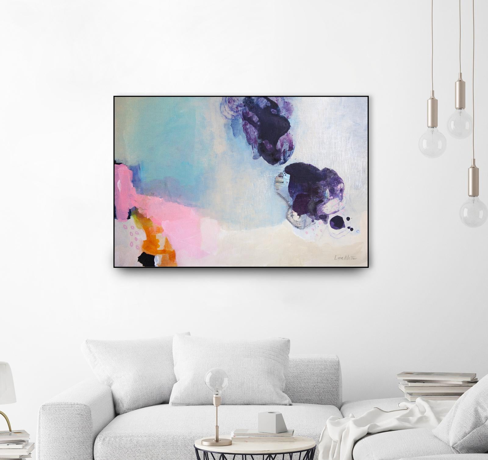 A Pair of Things by Lina Alattar on GIANT ART - multicolor abstracts; contemporary