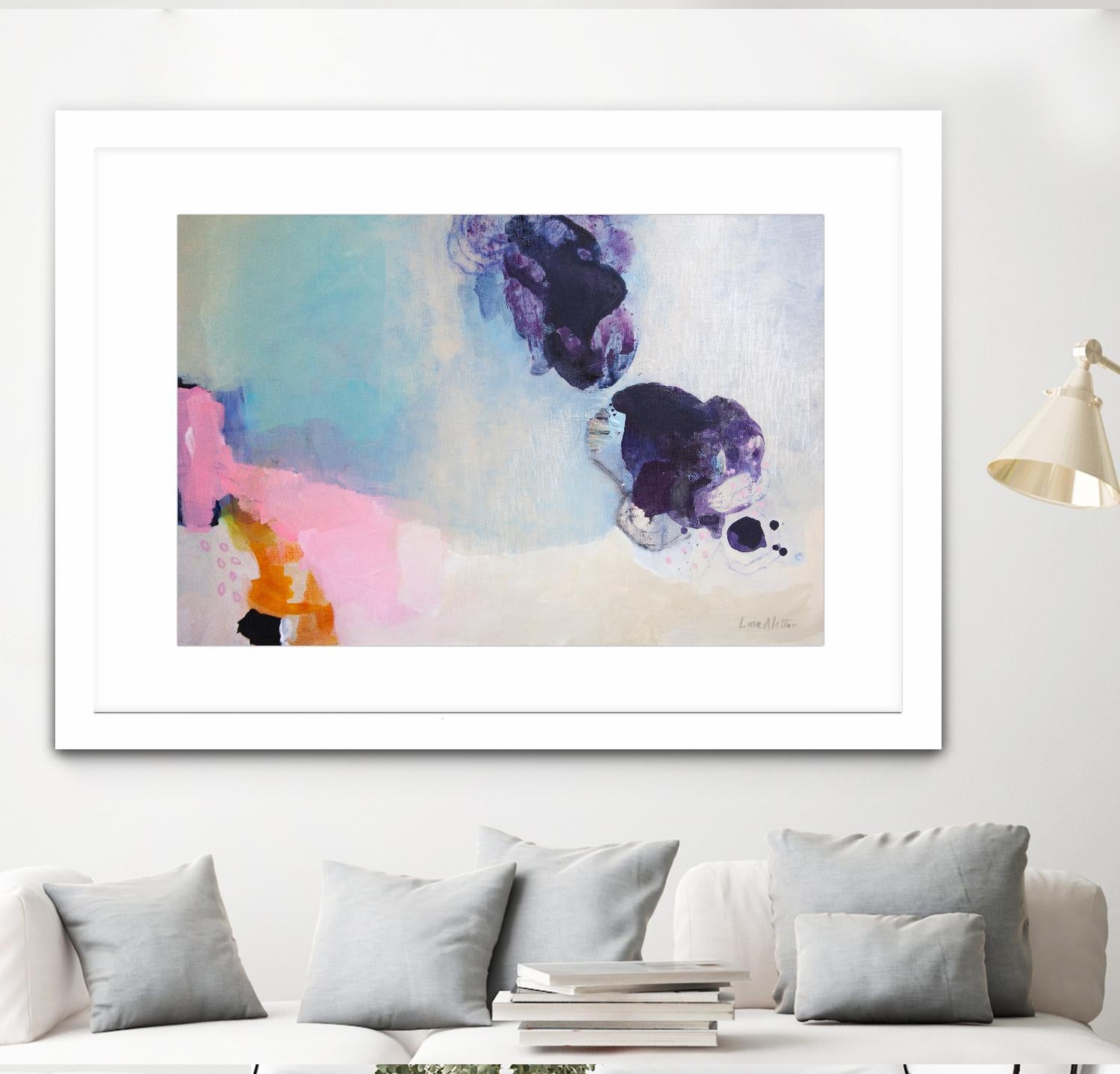 A Pair of Things by Lina Alattar on GIANT ART - multicolor abstracts; contemporary