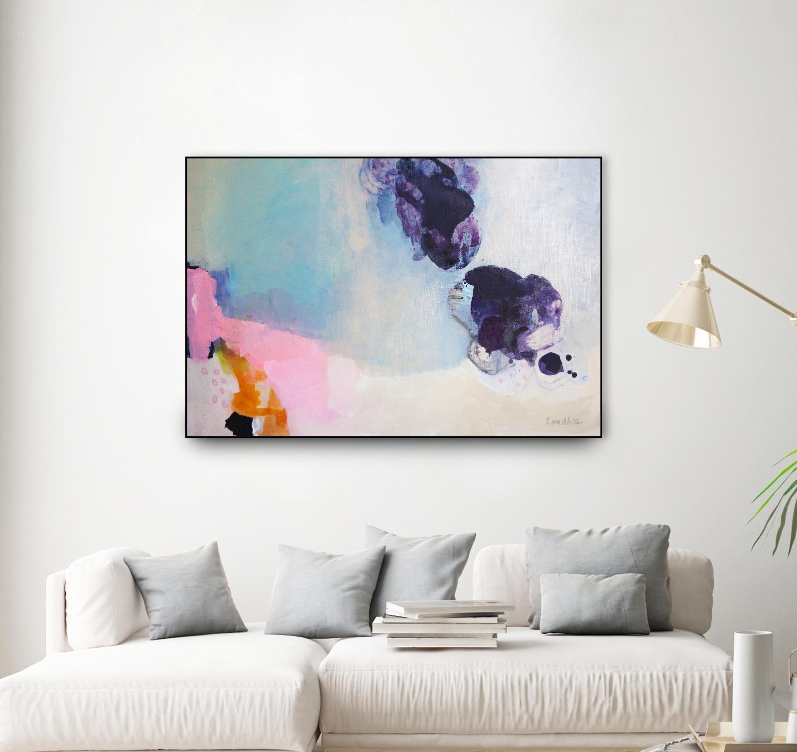 A Pair of Things by Lina Alattar on GIANT ART - multicolor abstracts; contemporary