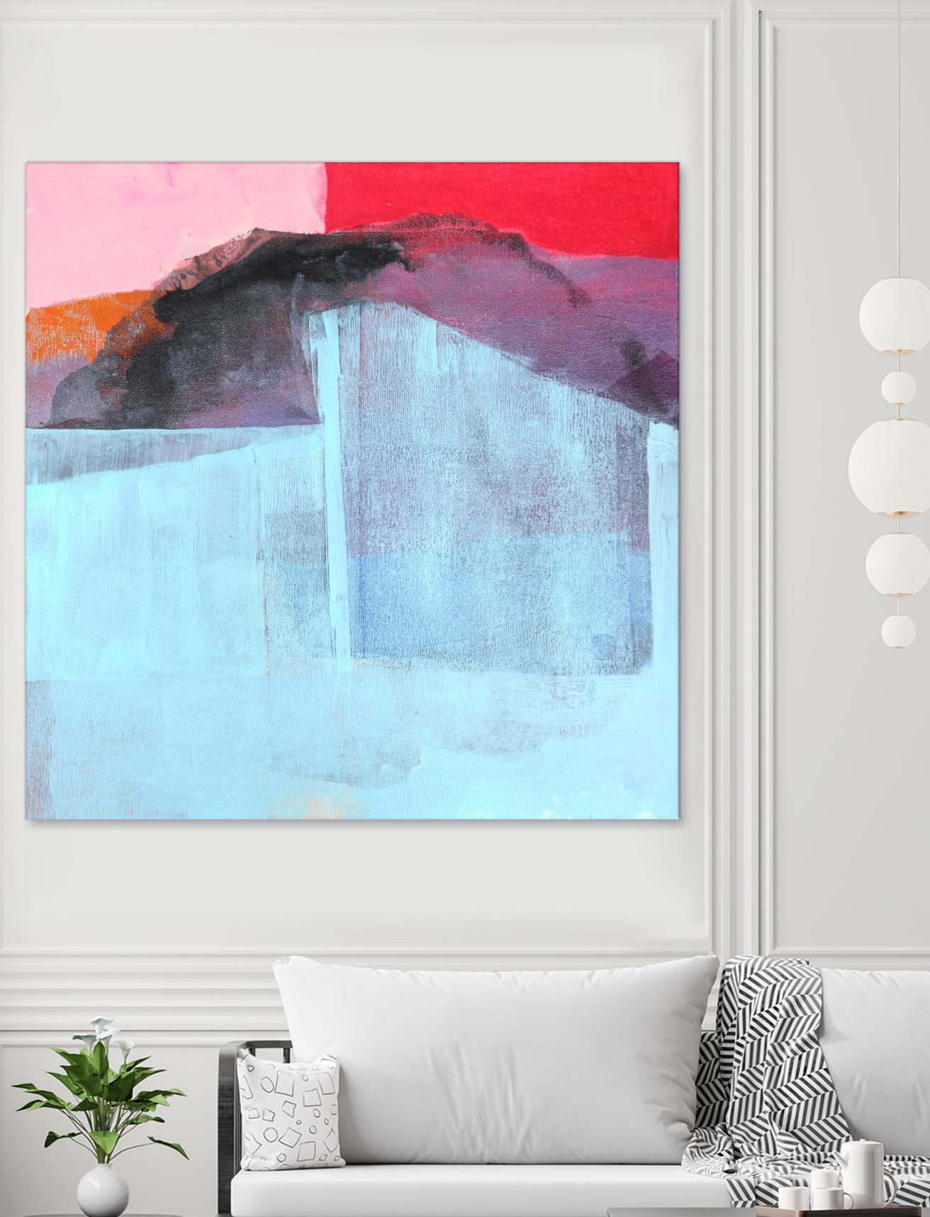 Hiding Places by Lina Alattar on GIANT ART - multicolor abstracts; contemporary