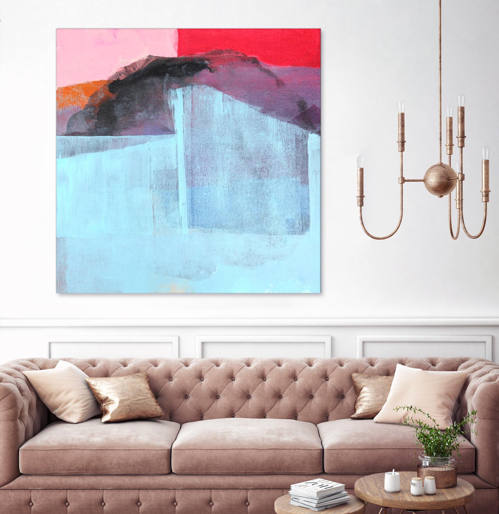 Hiding Places by Lina Alattar on GIANT ART - multicolor abstracts; contemporary