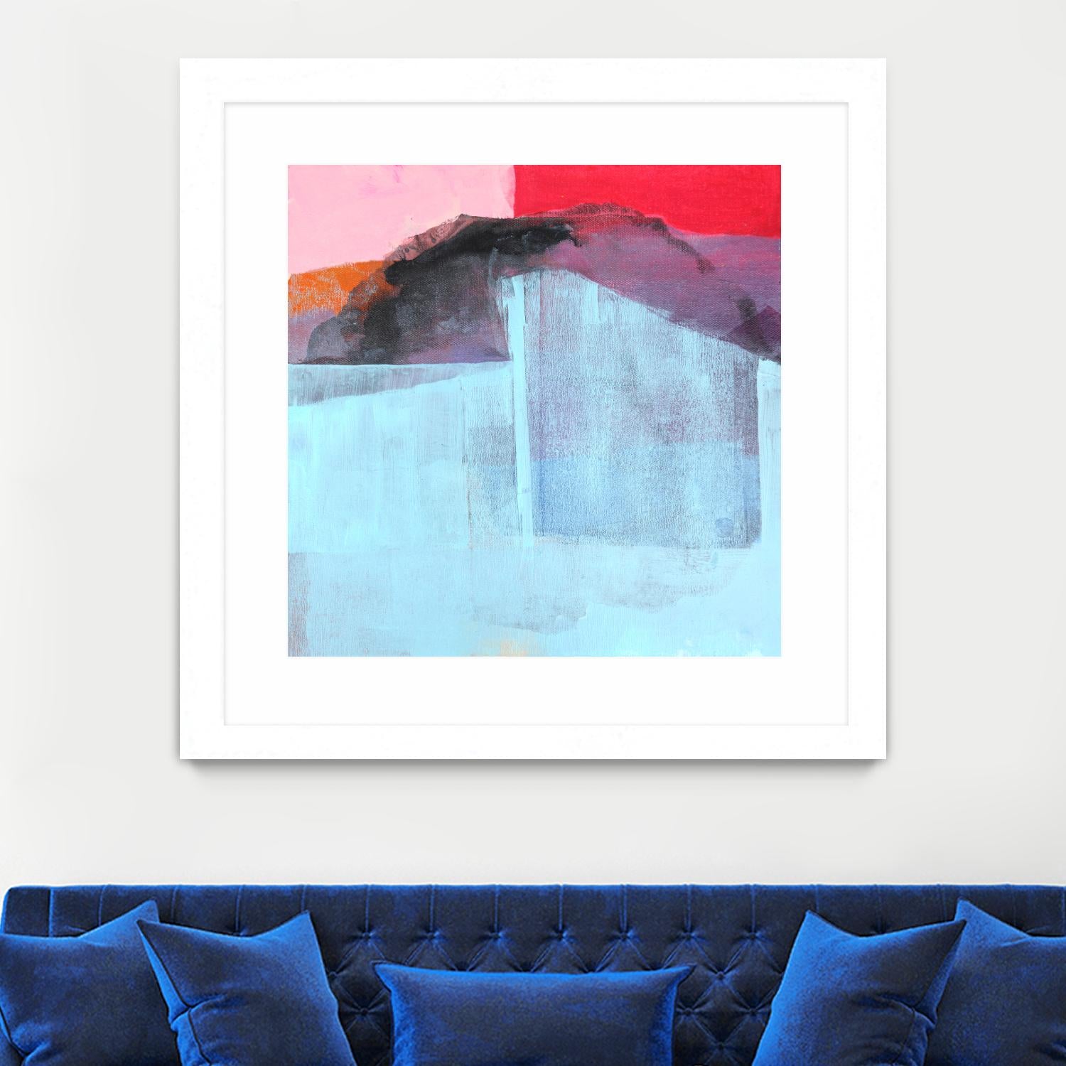 Hiding Places by Lina Alattar on GIANT ART - multicolor abstracts; contemporary