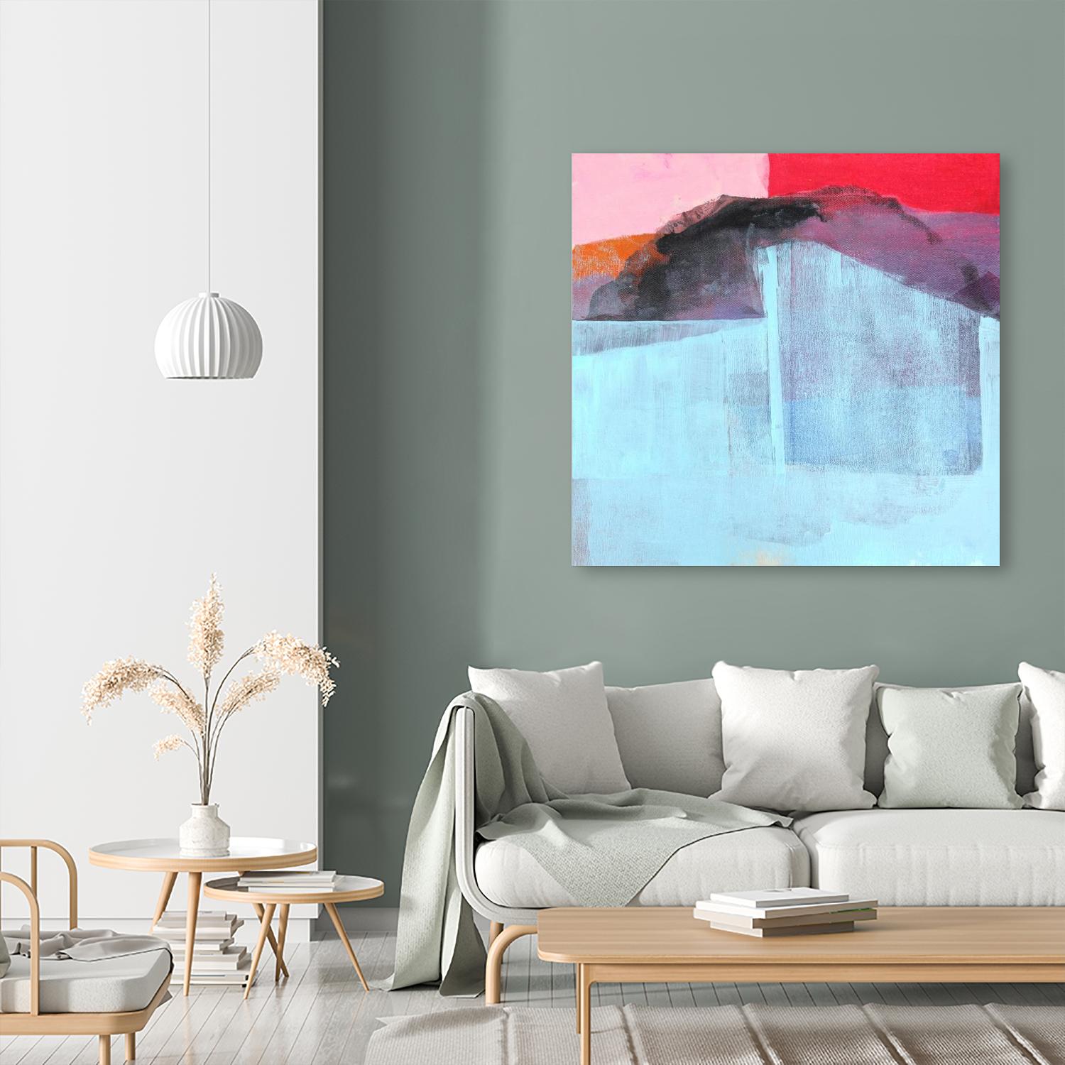 Hiding Places by Lina Alattar on GIANT ART - multicolor abstracts; contemporary