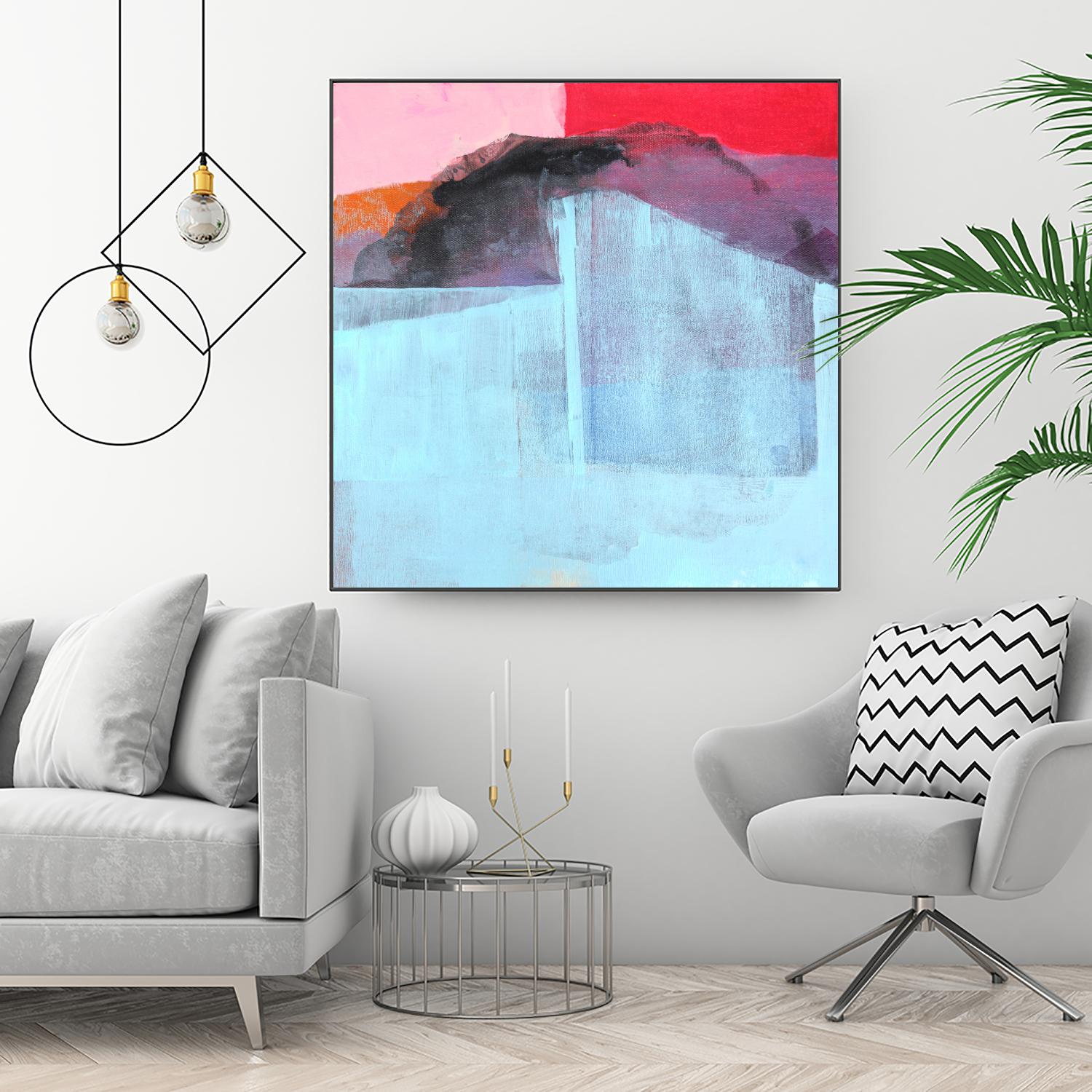 Hiding Places by Lina Alattar on GIANT ART - multicolor abstracts; contemporary