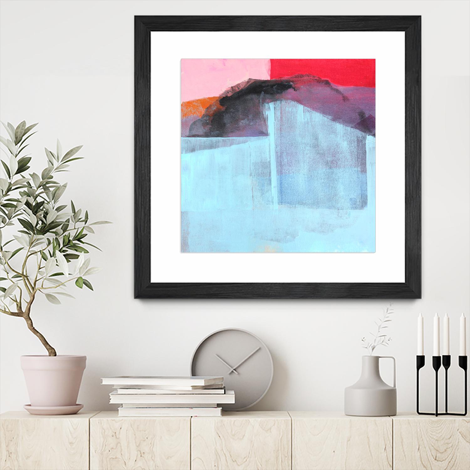 Hiding Places by Lina Alattar on GIANT ART - multicolor abstracts; contemporary