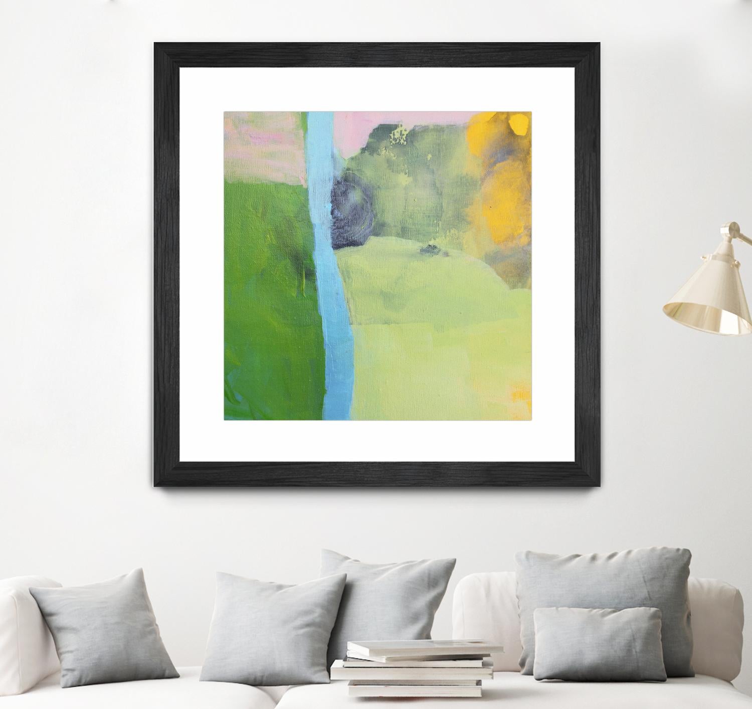 Moon Haze by Lina Alattar on GIANT ART - multicolor abstracts; contemporary