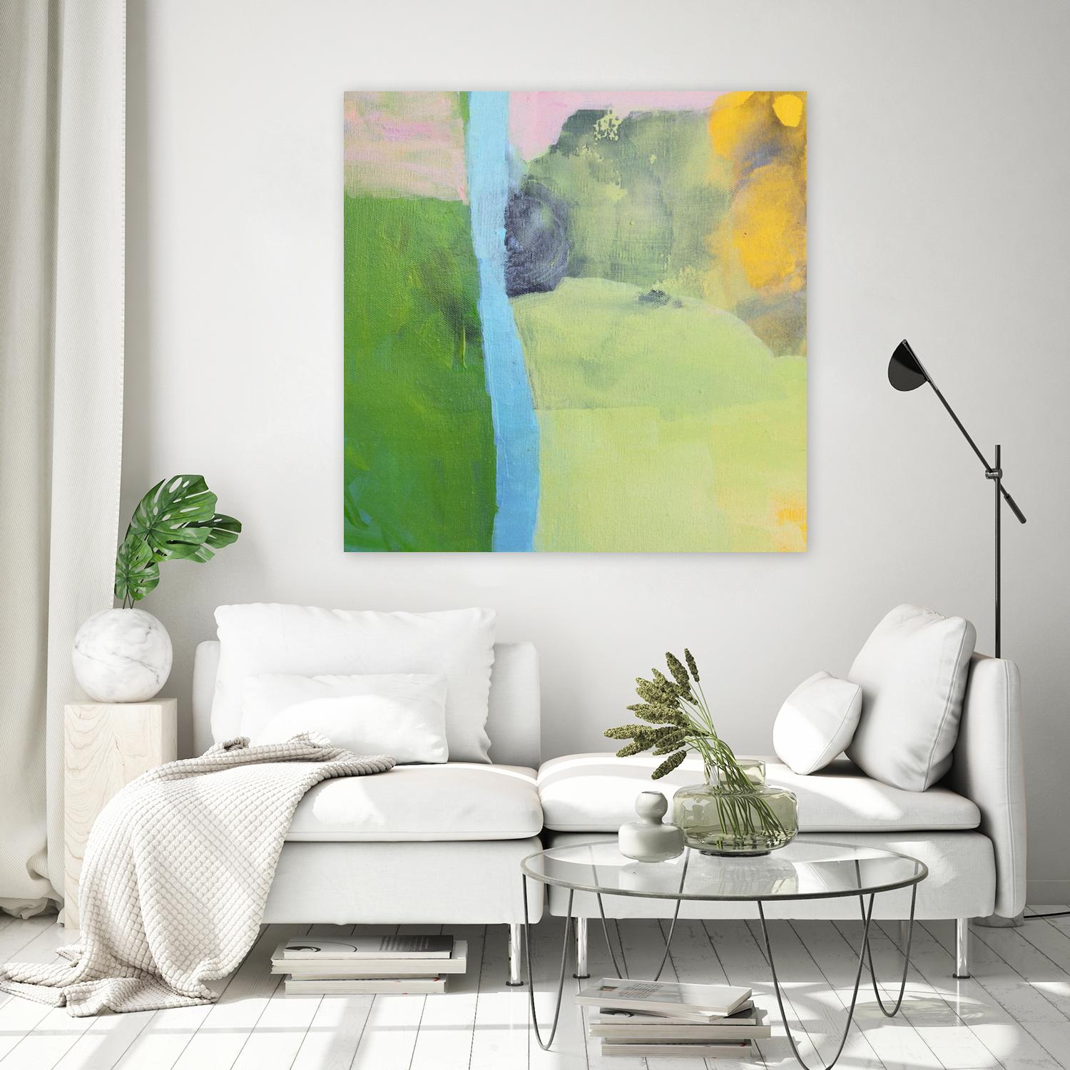 Moon Haze by Lina Alattar on GIANT ART - multicolor abstracts; contemporary