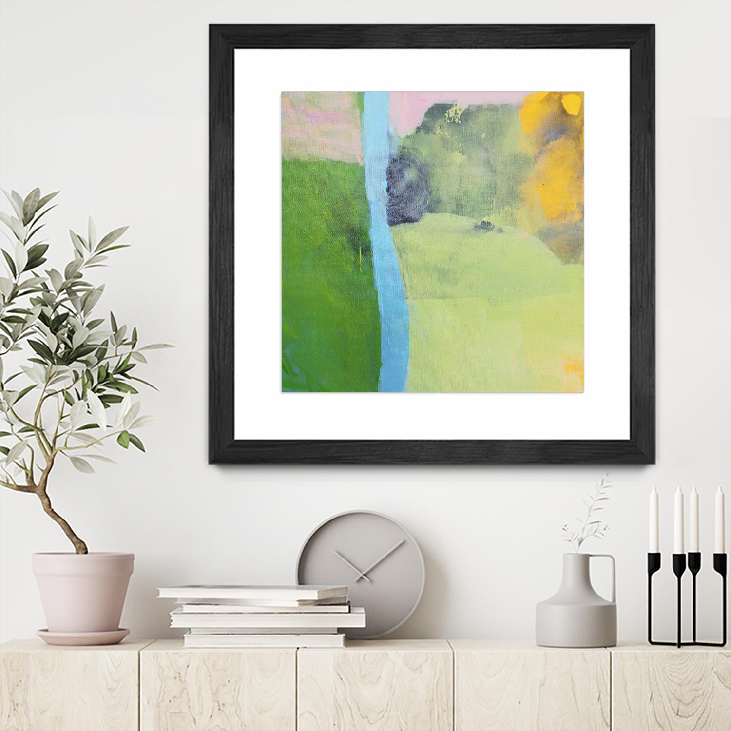 Moon Haze by Lina Alattar on GIANT ART - multicolor abstracts; contemporary