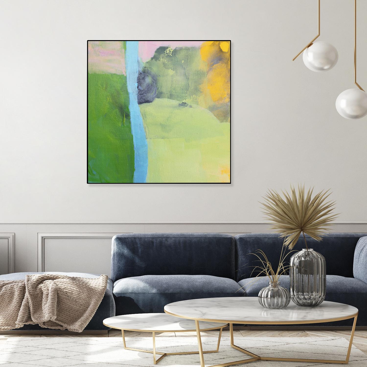 Moon Haze by Lina Alattar on GIANT ART - multicolor abstracts; contemporary