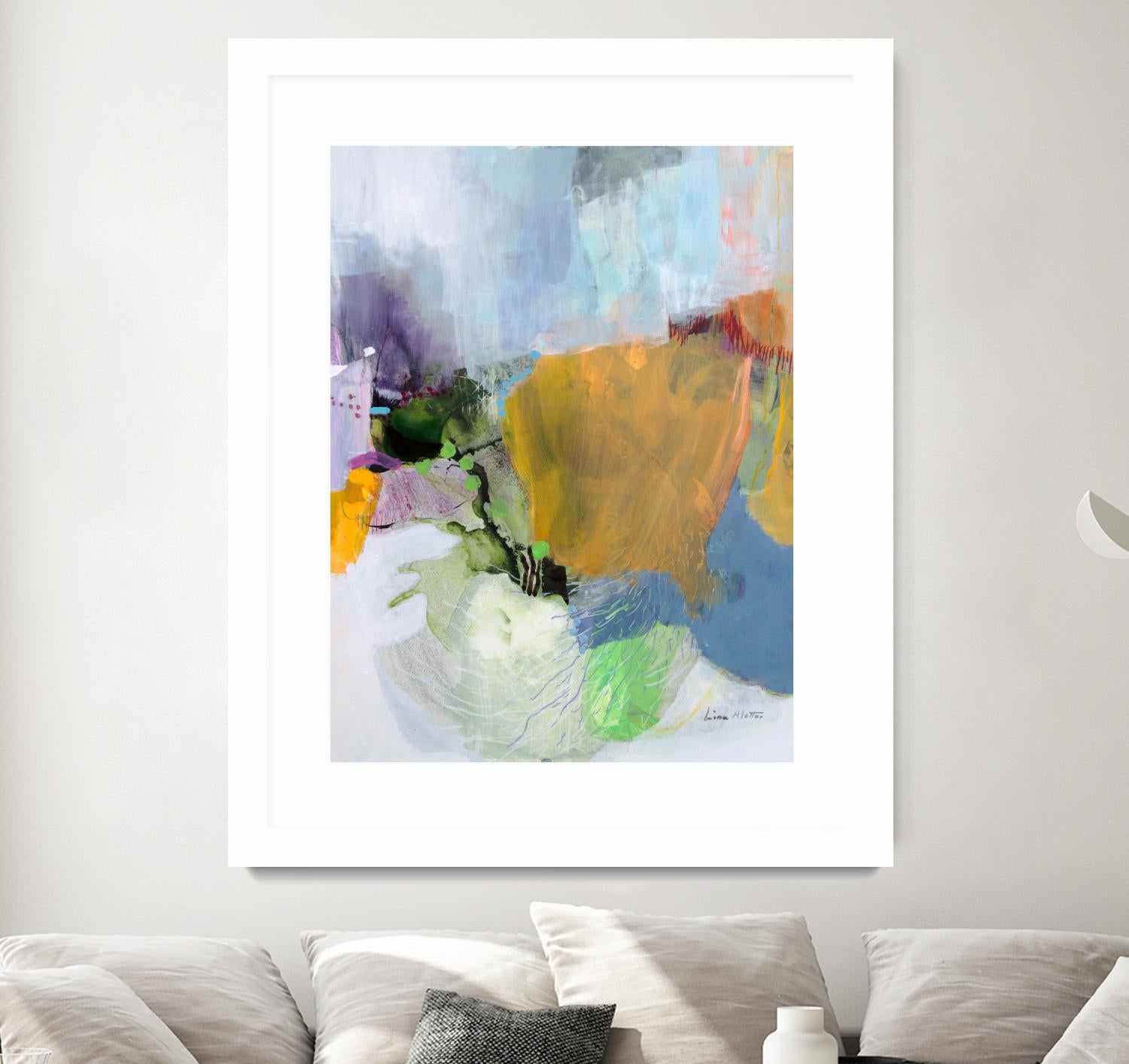 Where There Is Always More by Lina Alattar on GIANT ART - multicolor abstracts; contemporary
