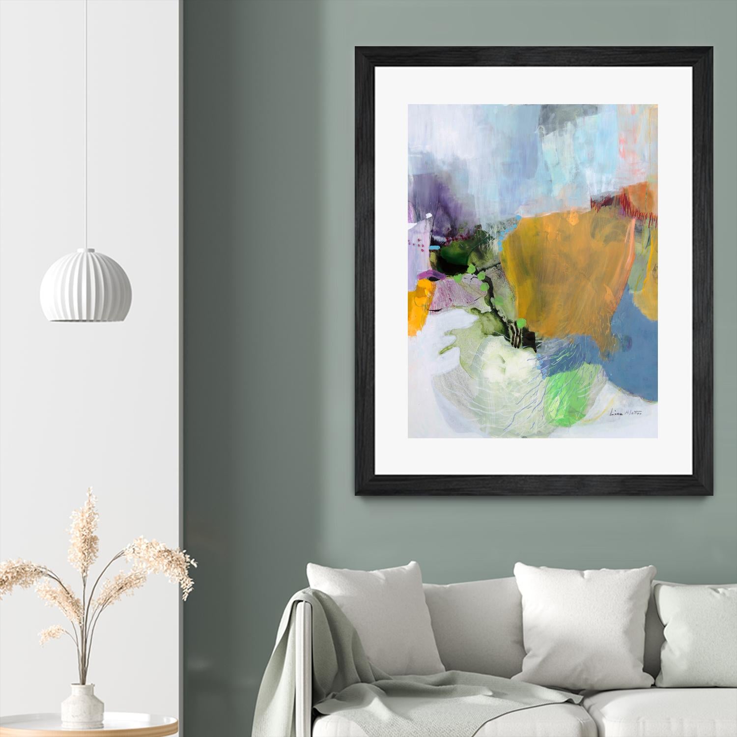 Where There Is Always More by Lina Alattar on GIANT ART - multicolor abstracts; contemporary