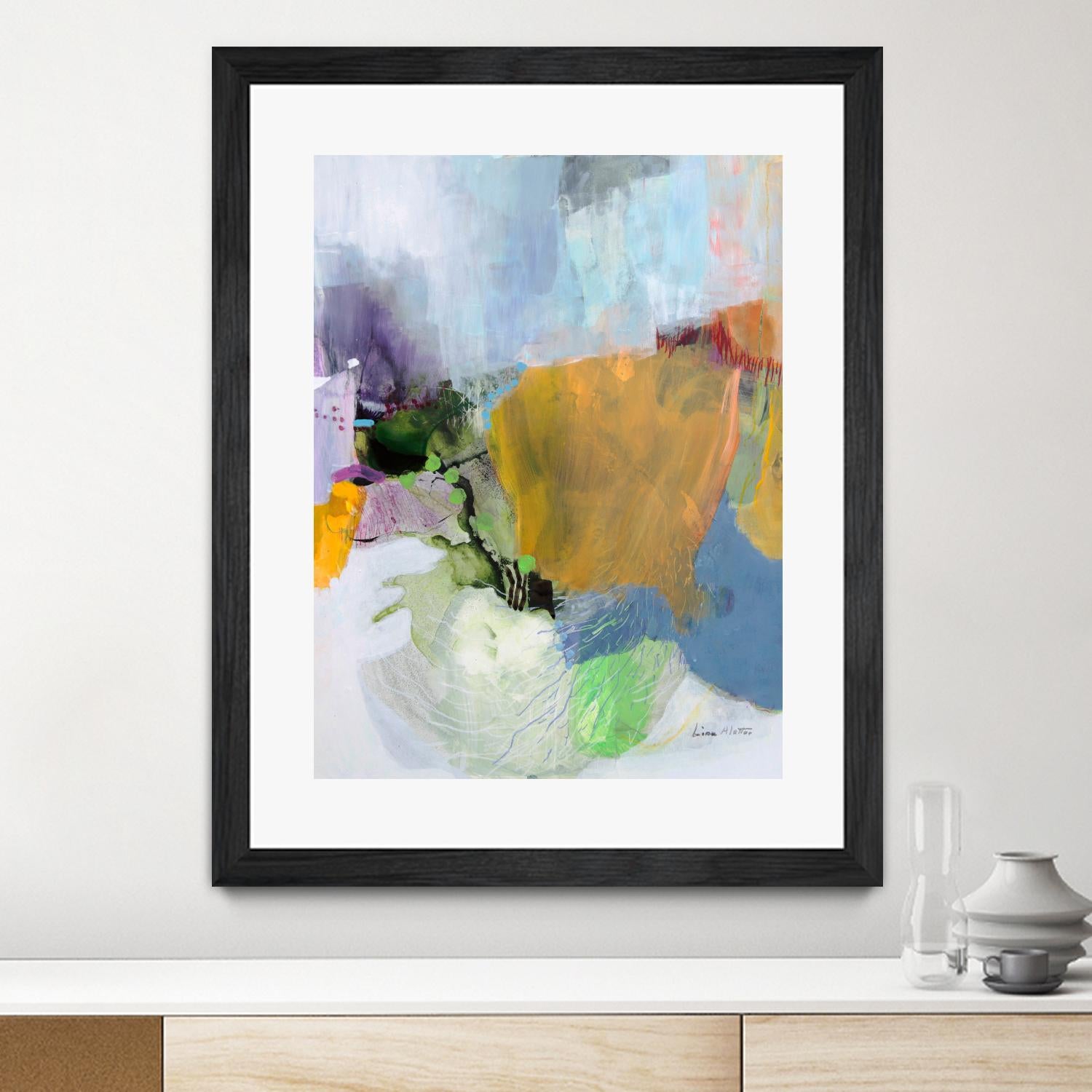 Where There Is Always More by Lina Alattar on GIANT ART - multicolor abstracts; contemporary