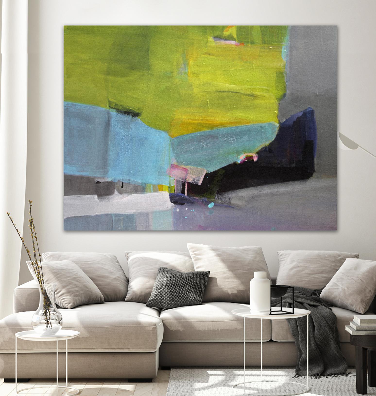 Nestled Reflection by Lina Alattar on GIANT ART - multicolor abstracts; contemporary