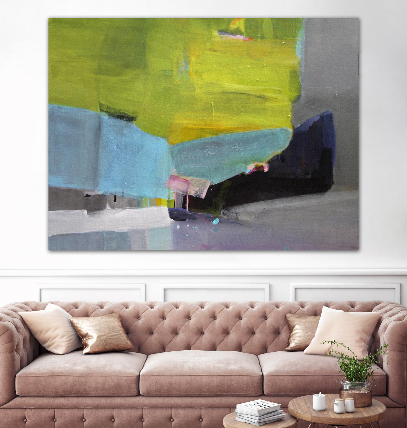 Nestled Reflection by Lina Alattar on GIANT ART - multicolor abstracts; contemporary