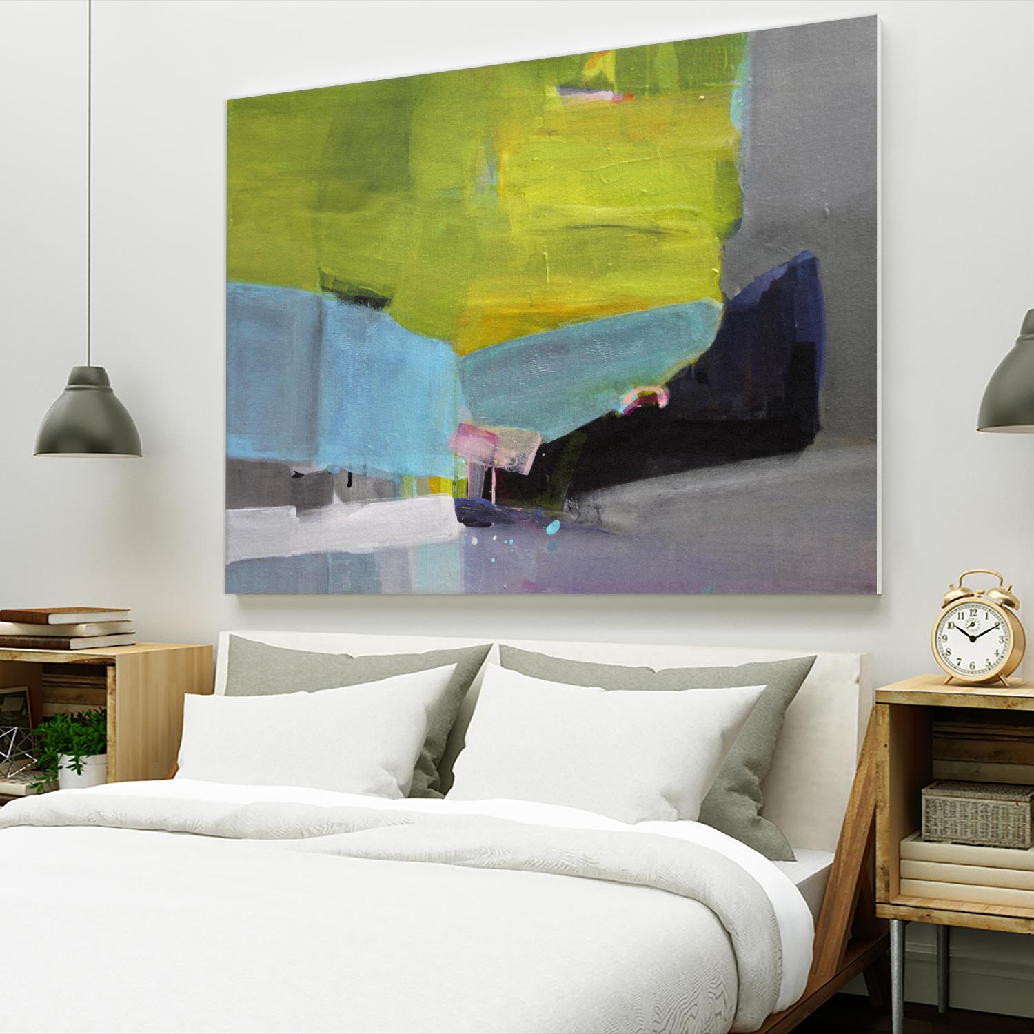 Nestled Reflection by Lina Alattar on GIANT ART - multicolor abstracts; contemporary