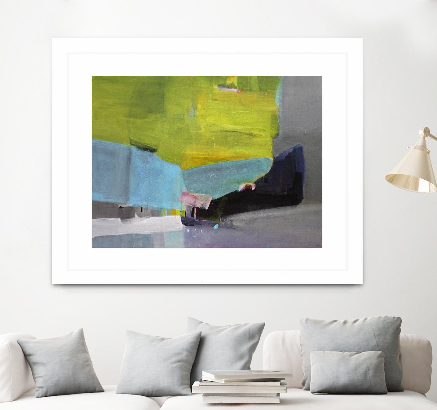 Nestled Reflection by Lina Alattar on GIANT ART - multicolor abstracts; contemporary