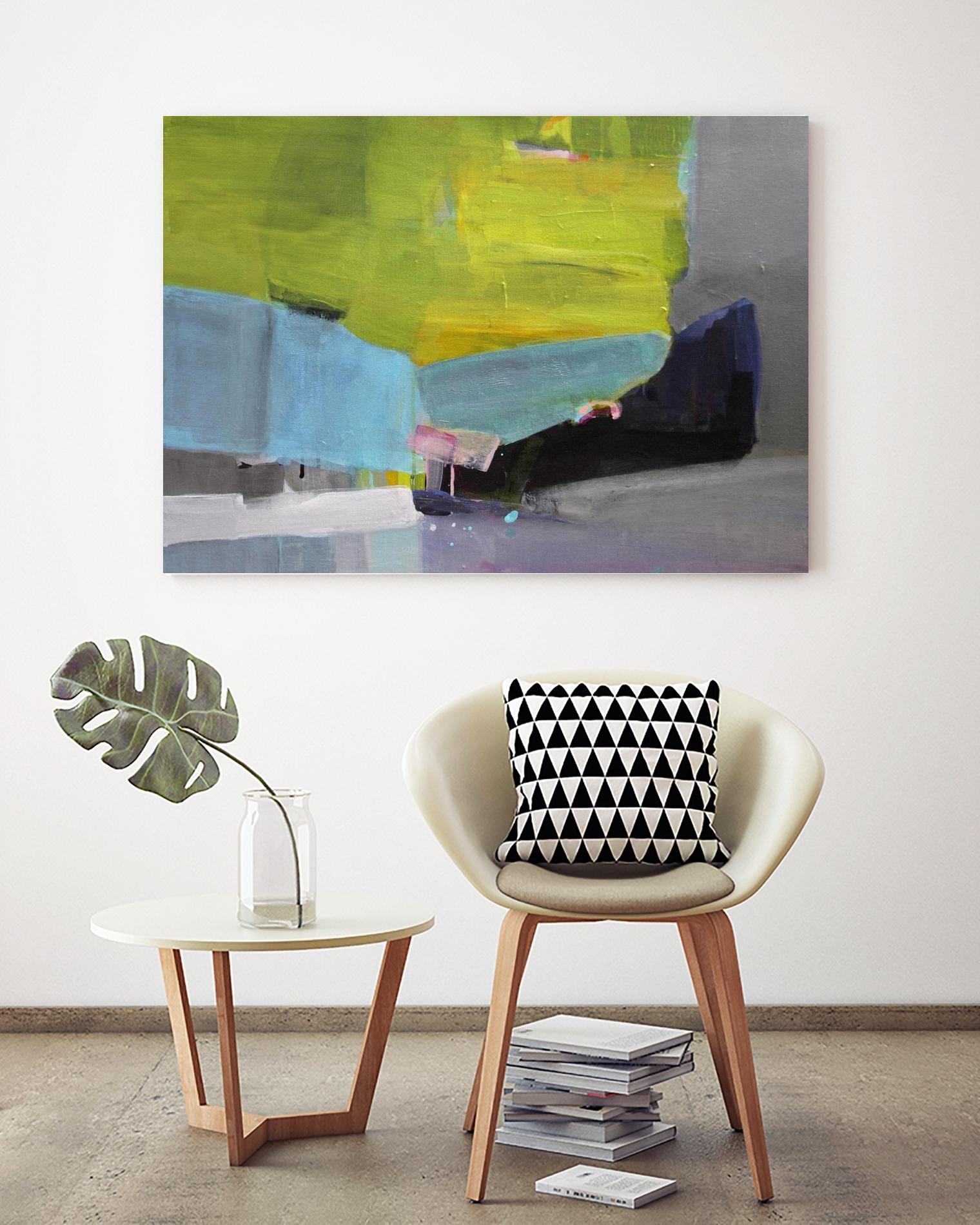 Nestled Reflection by Lina Alattar on GIANT ART - multicolor abstracts; contemporary