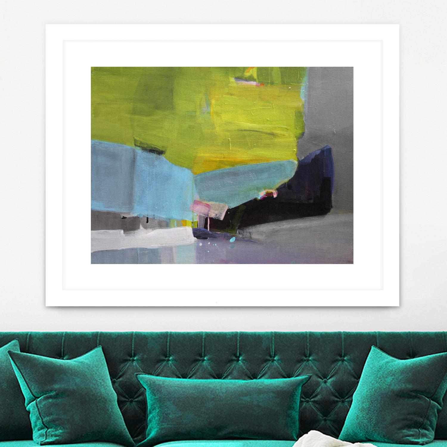 Nestled Reflection by Lina Alattar on GIANT ART - multicolor abstracts; contemporary