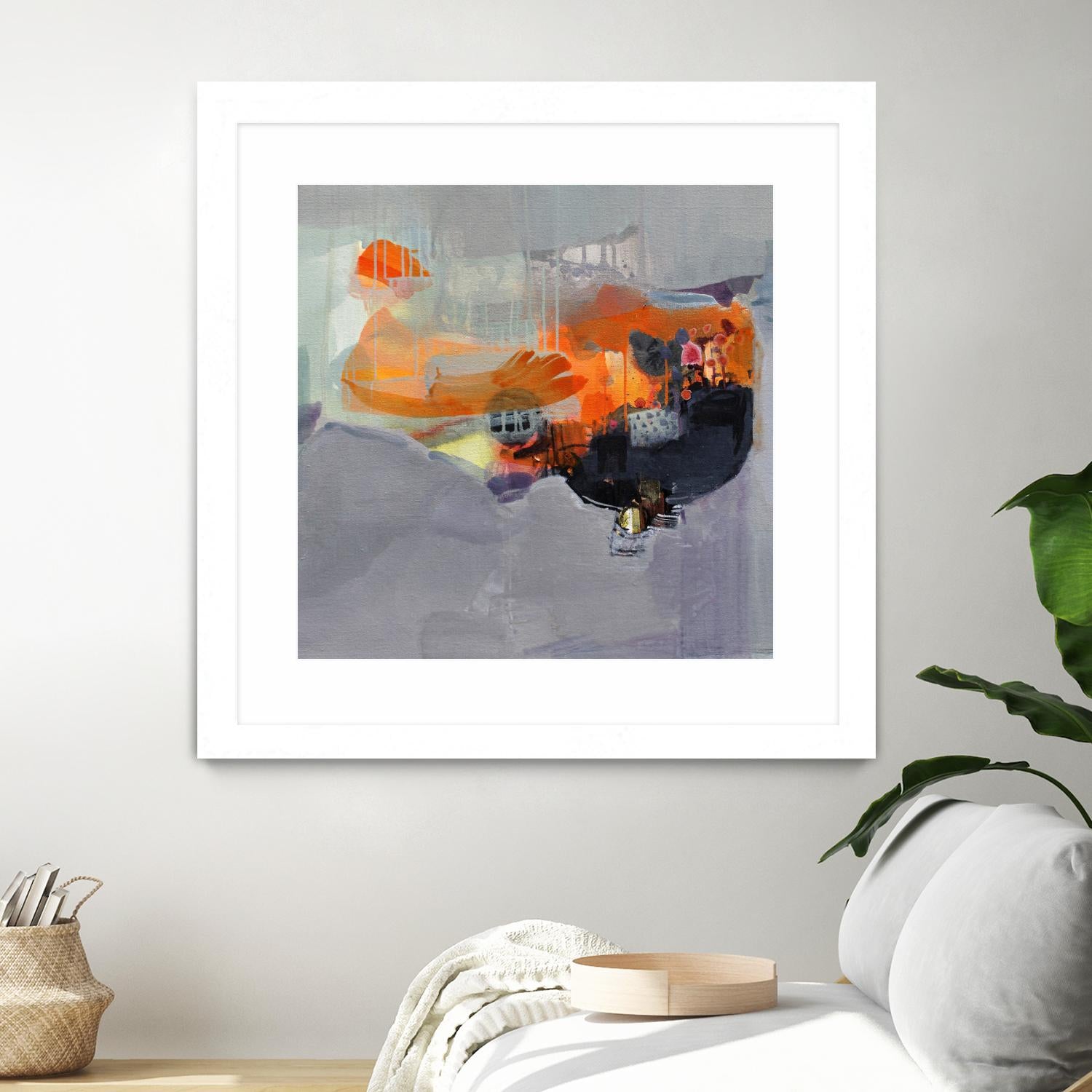 Carried Away by Lina Alattar on GIANT ART - multicolor abstracts; contemporary