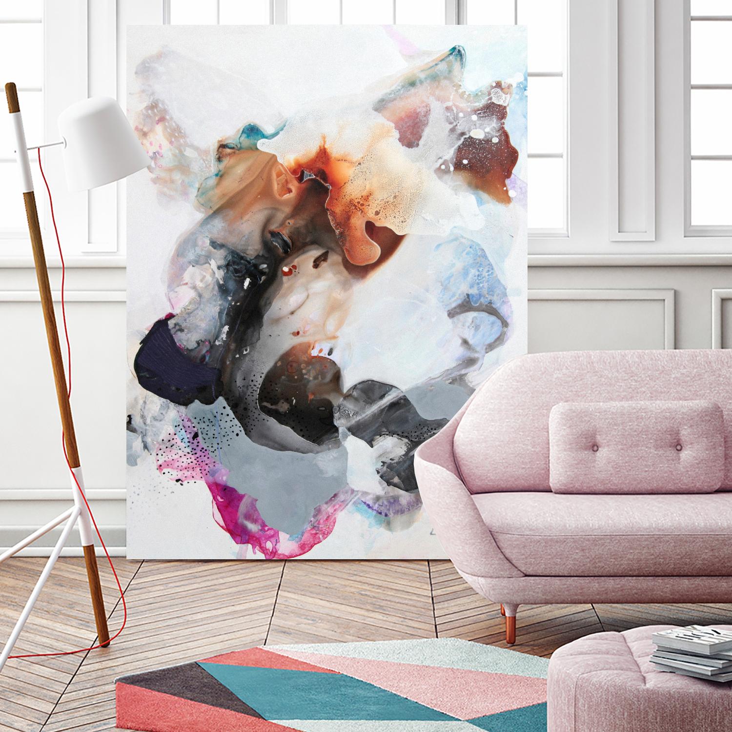 Without Intentions by Lina Alattar on GIANT ART - multicolor abstracts; contemporary