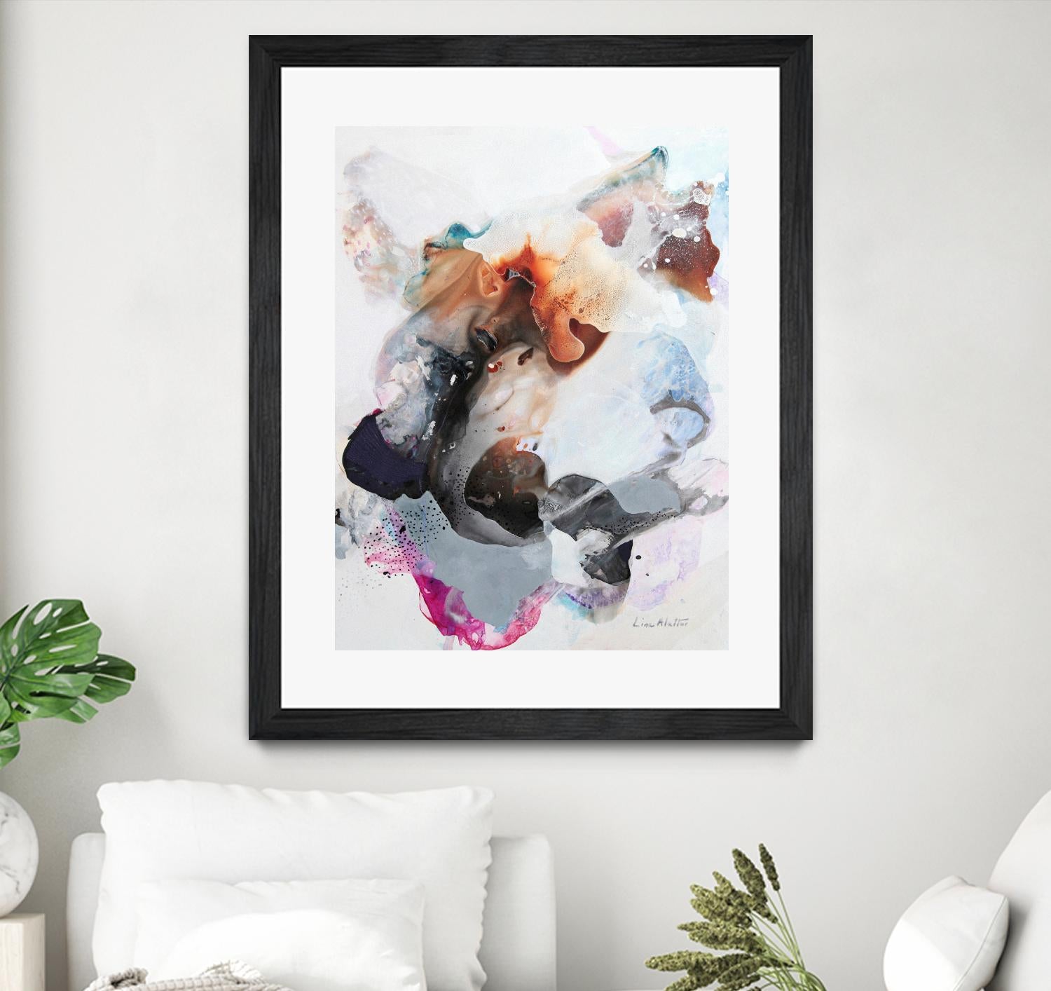 Without Intentions by Lina Alattar on GIANT ART - multicolor abstracts; contemporary