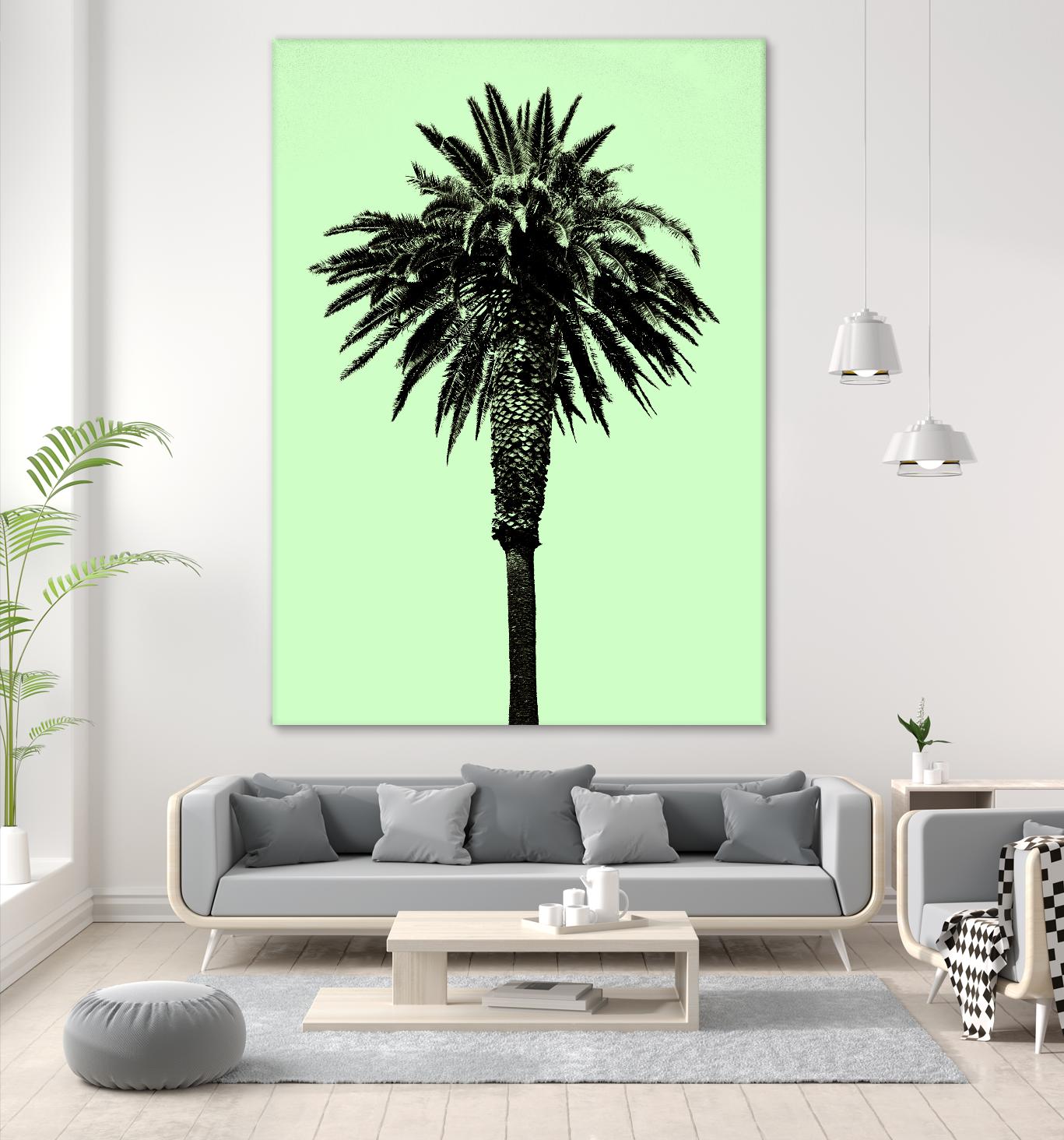 Palm Tree 1996 (Green) by Erik Asla on GIANT ART - multicolor photography; contemporary