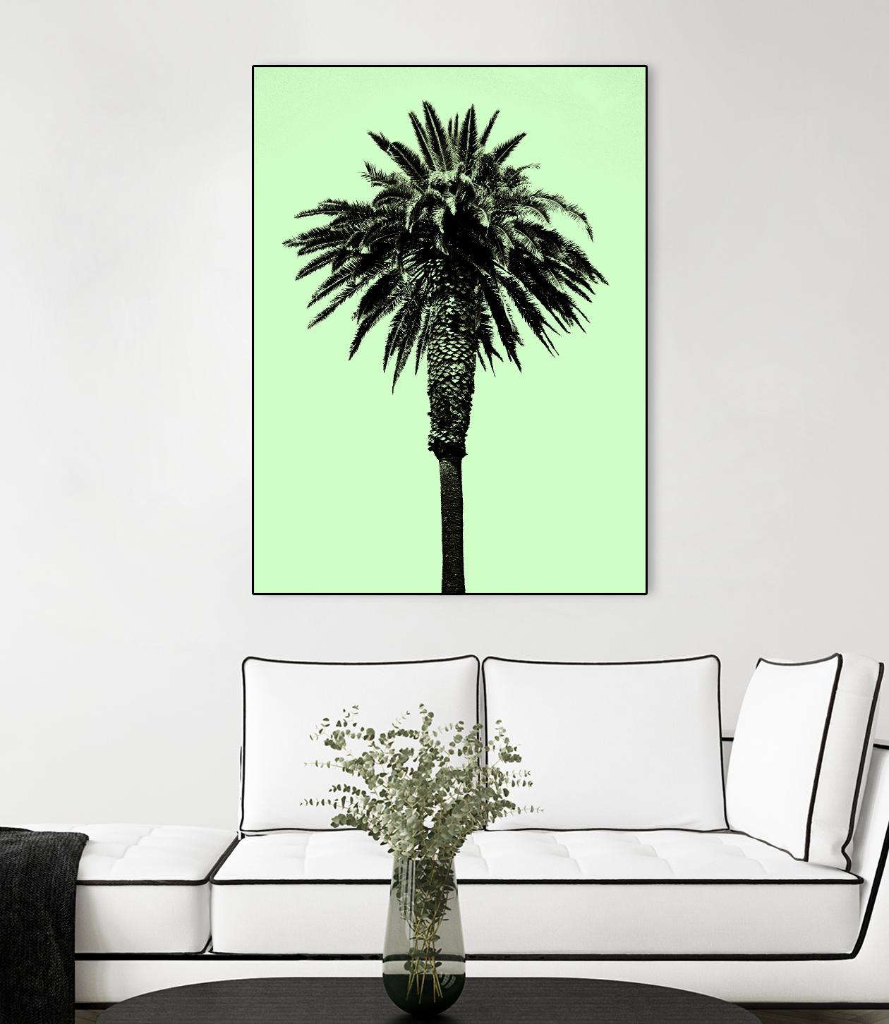Palm Tree 1996 (Green) by Erik Asla on GIANT ART - multicolor photography; contemporary