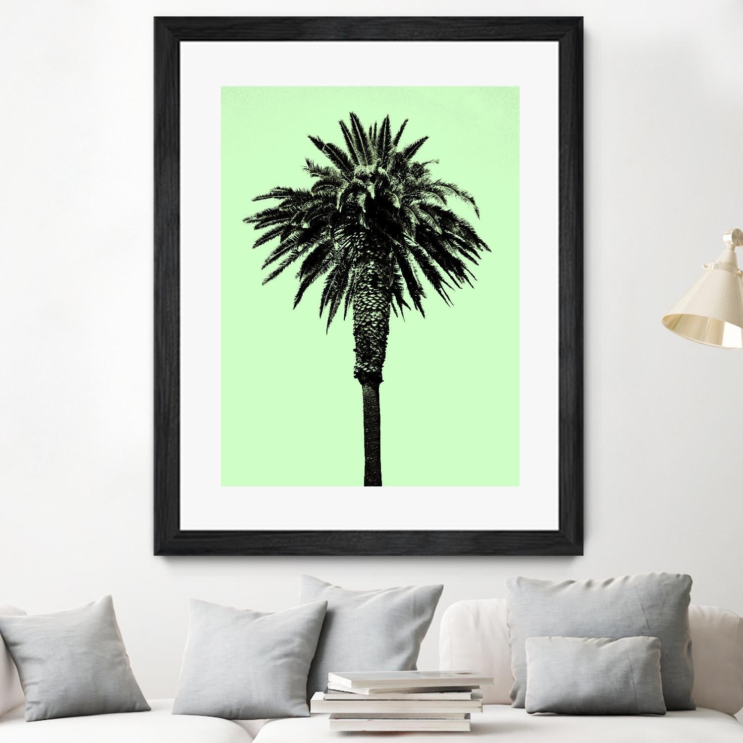 Palm Tree 1996 (Green) by Erik Asla on GIANT ART - multicolor photography; contemporary