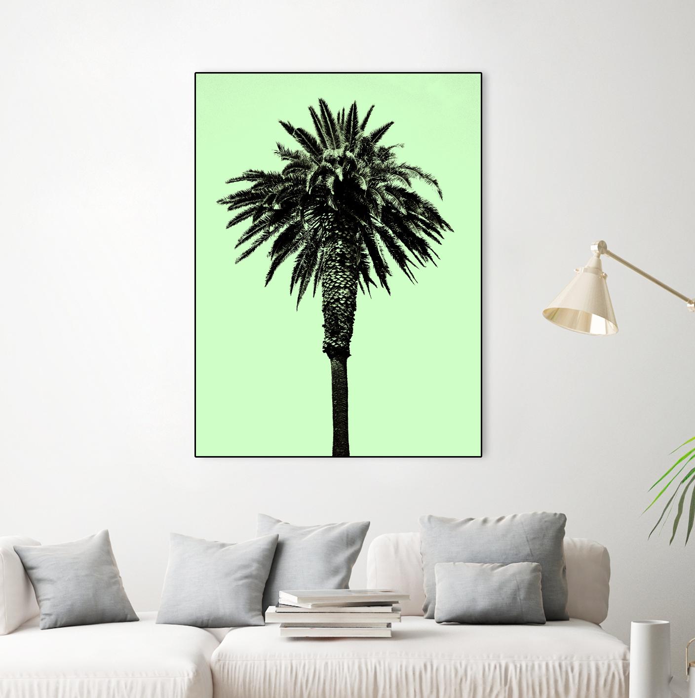 Palm Tree 1996 (Green) by Erik Asla on GIANT ART - multicolor photography; contemporary