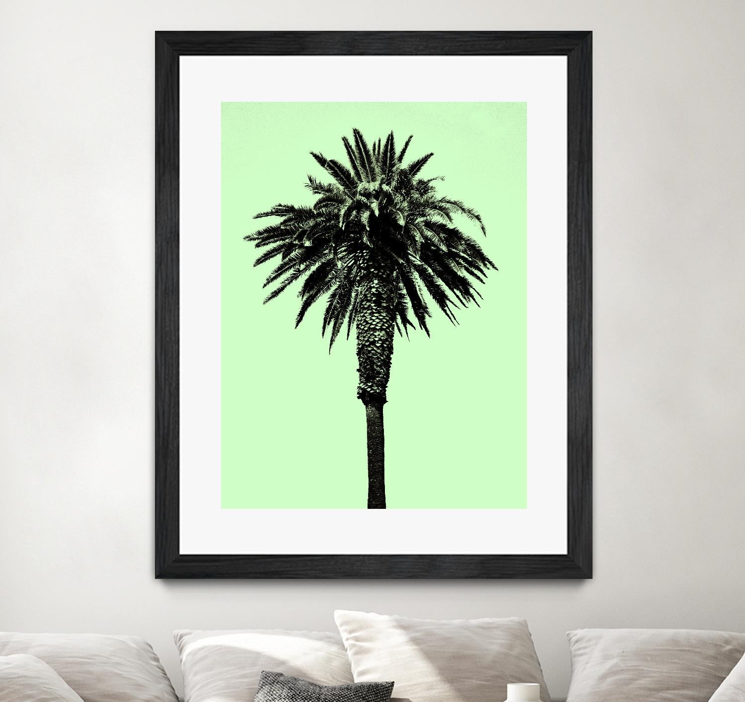 Palm Tree 1996 (Green) by Erik Asla on GIANT ART - multicolor photography; contemporary