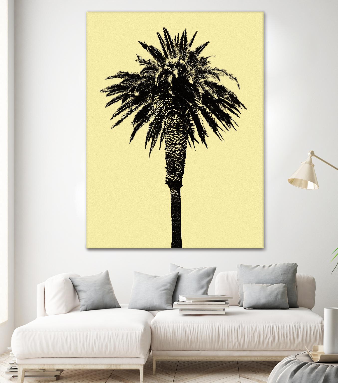 Palm Tree 1996 (Yellow) by Erik Asla on GIANT ART - multicolor photography; contemporary