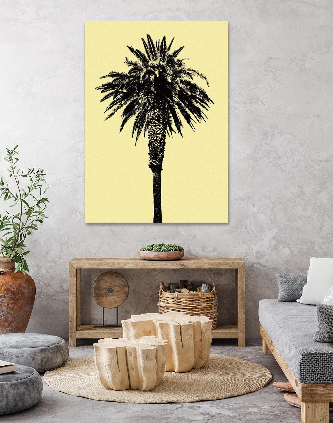 Palm Tree 1996 (Yellow) by Erik Asla on GIANT ART - multicolor photography; contemporary