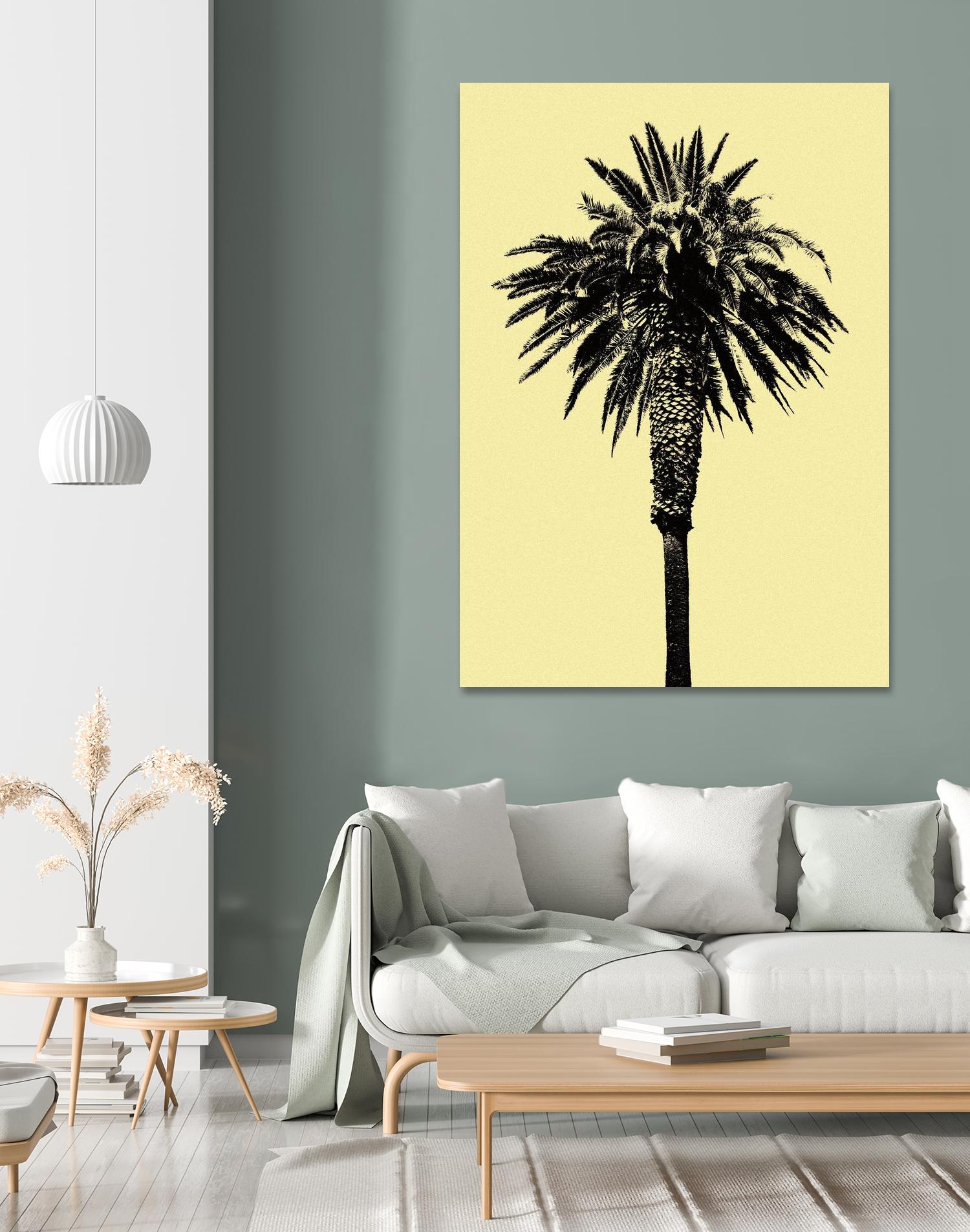 Palm Tree 1996 (Yellow) by Erik Asla on GIANT ART - multicolor photography; contemporary