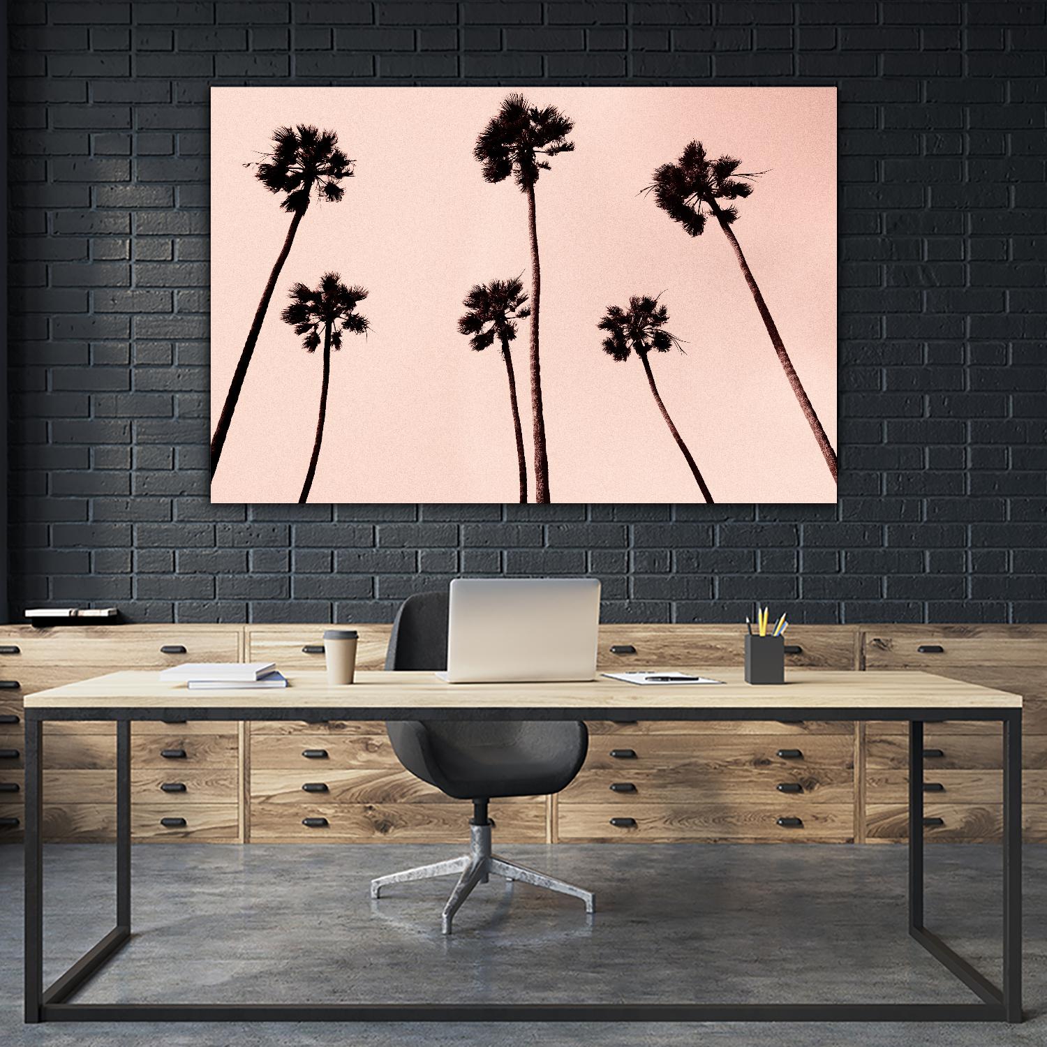 Palm Trees 1997 Copper by Erik Asla on GIANT ART - multicolor photography; contemporary