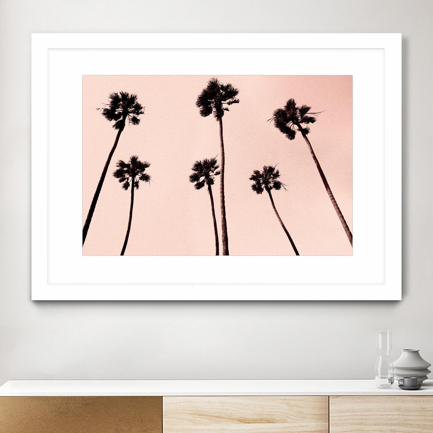 Palm Trees 1997 Copper by Erik Asla on GIANT ART - multicolor photography; contemporary
