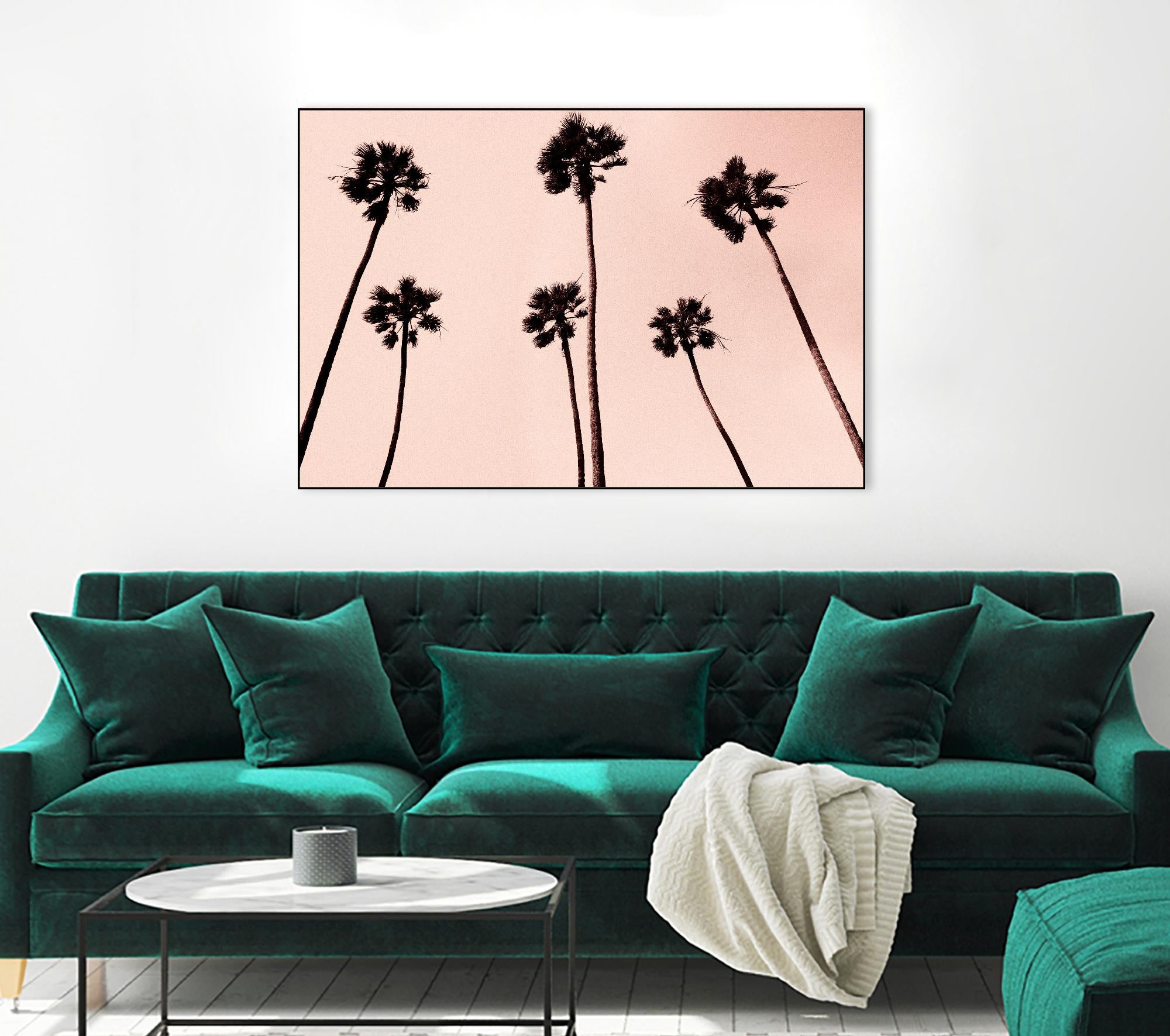Palm Trees 1997 Copper by Erik Asla on GIANT ART - multicolor photography; contemporary