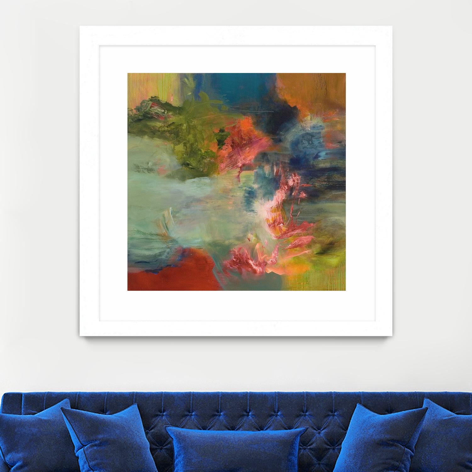 Midcenttury Flight by Emilia Arana on GIANT ART - multicolor abstracts, contemporary